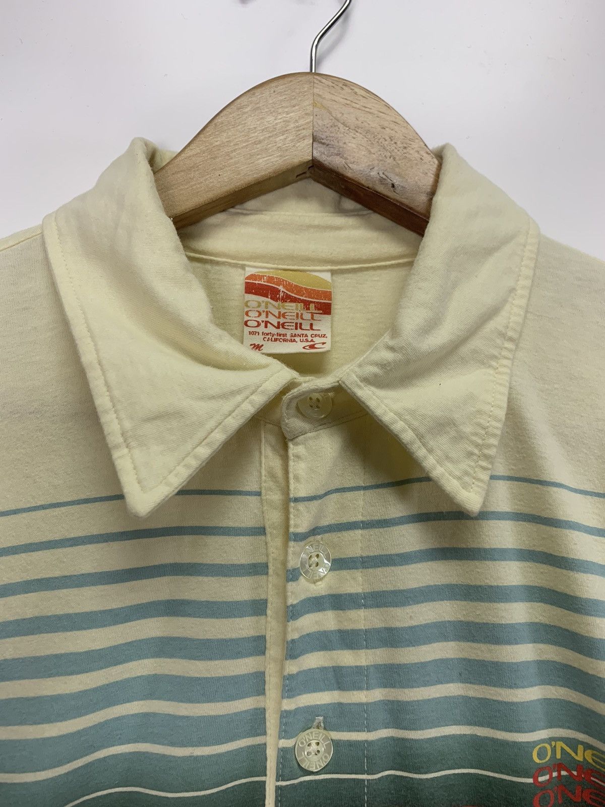 O'Neill × Vintage Vintage Oneill Polo Casual Size US M / EU 48-50 / 2 - 4 Thumbnail