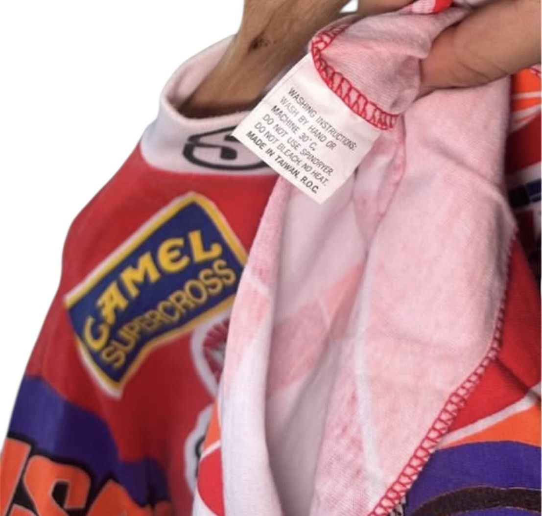 Honda Vintage 1994 Sinisalo Honda Racing motocross jersey Size US M / EU 48-50 / 2 - 6 Thumbnail
