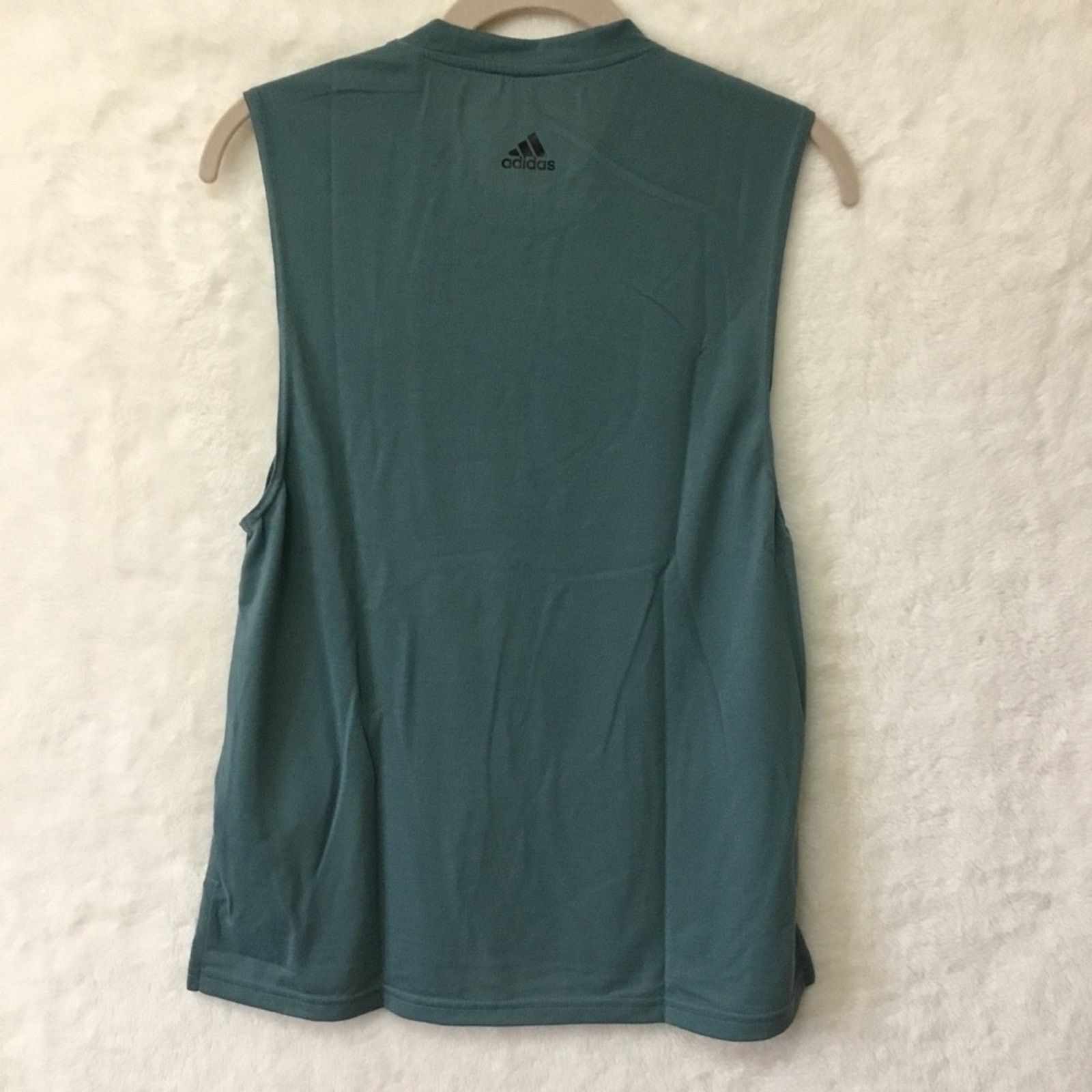 Adidas Adidas Raw Green Dash Tank Top Size S / US 4 / IT 40 - 6 Thumbnail