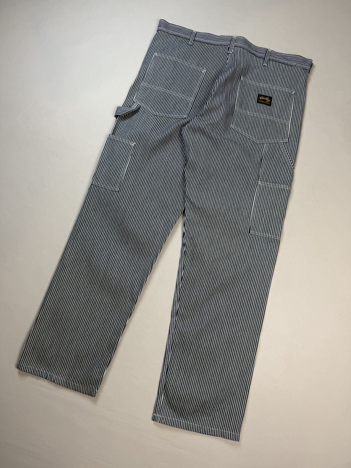 Stan Ray Stan Ray Carpenter Hickory Stripe Painter Work Pants Trouser Size US 40 / EU 56 - 4 Thumbnail