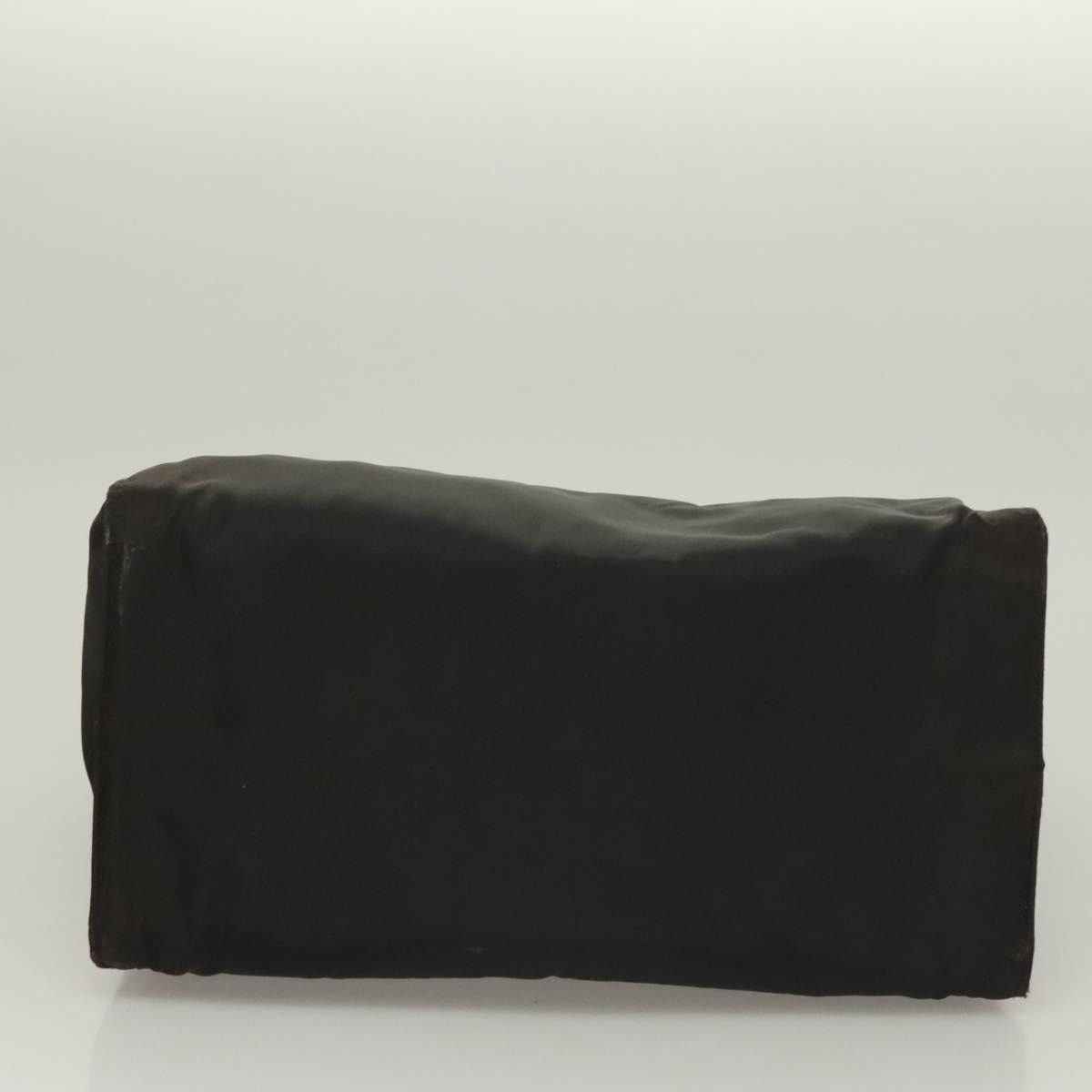 Prada PRADA Hand Bag Nylon Black Gold Size ONE SIZE - 9 Thumbnail