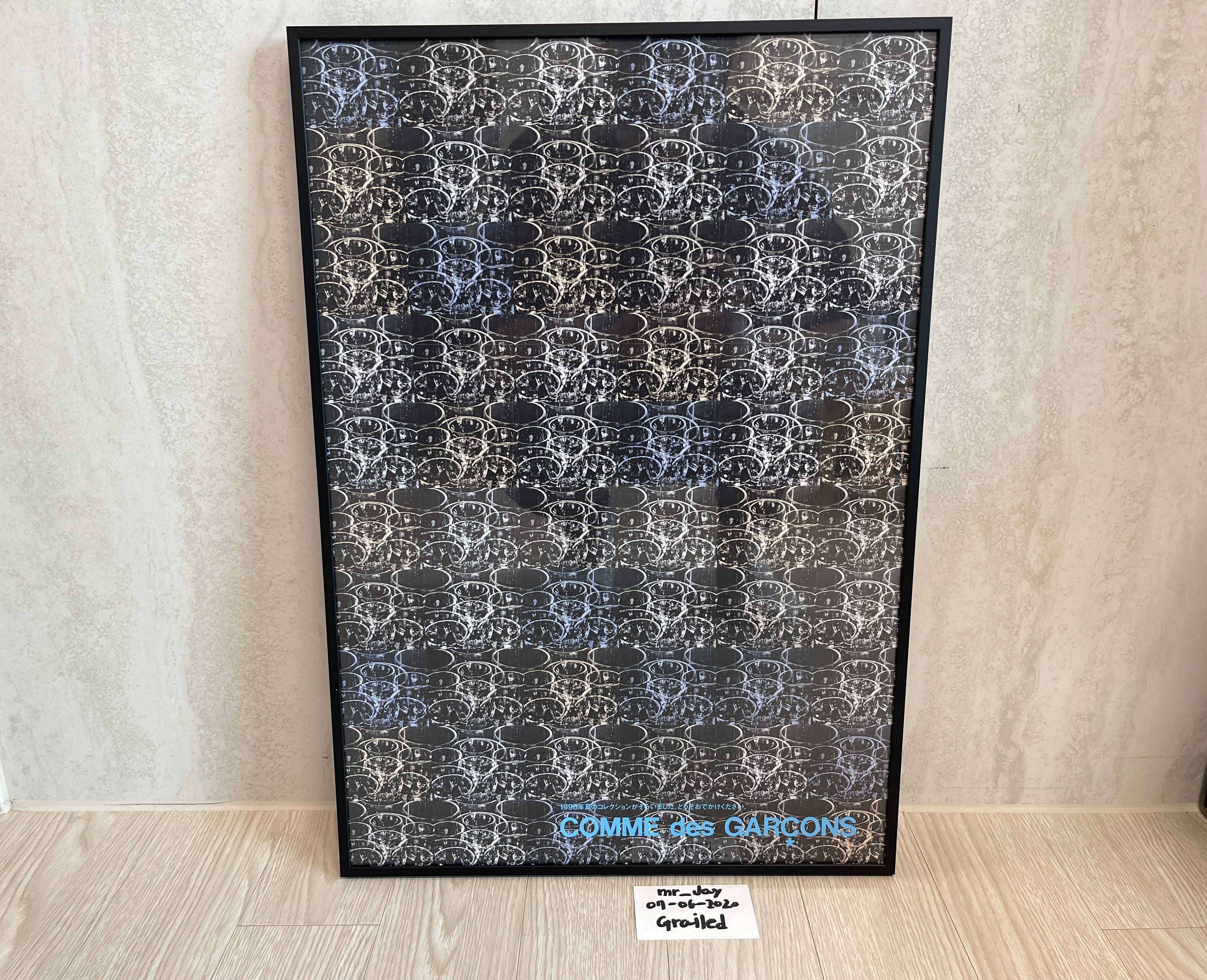 Comme des Garcons × Comme des Garcons Homme × Comme des Garcons SHIRT COMME des GARCONS AD1998 Art Poster Size ONE SIZE - 3 Thumbnail