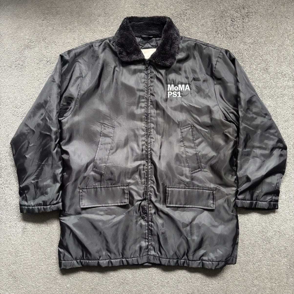 MoMA MoMA PS1 Museum Of Modern Art 90s Parka Bomber Fur Collar Size US L / EU 52-54 / 3 - 2 Thumbnail