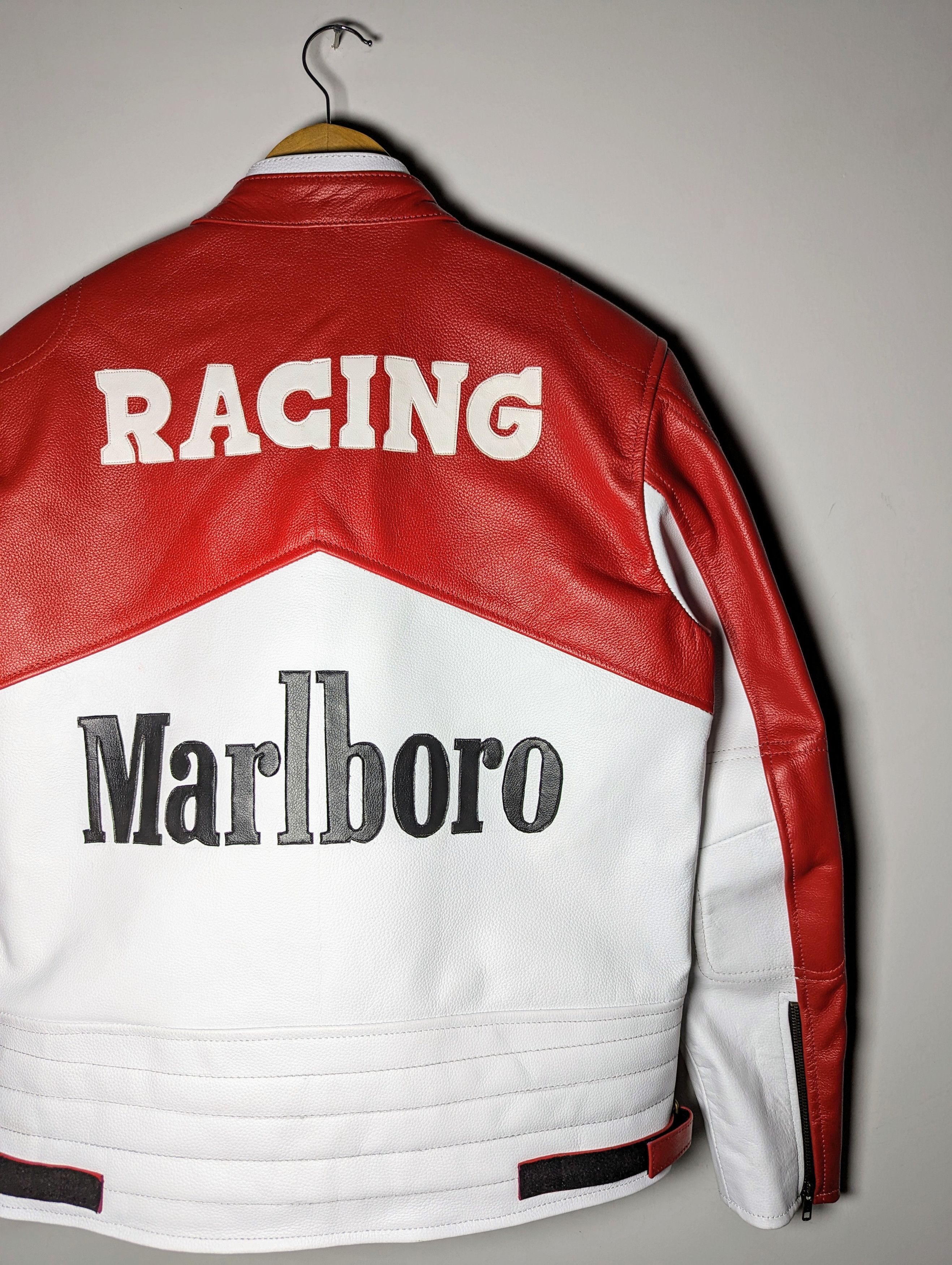 Marlboro MARLBORO GENUINE LEATHER JACKET RARE Y2K OUTERWEAR Size M / US 6-8 / IT 42-44 - 7 Thumbnail