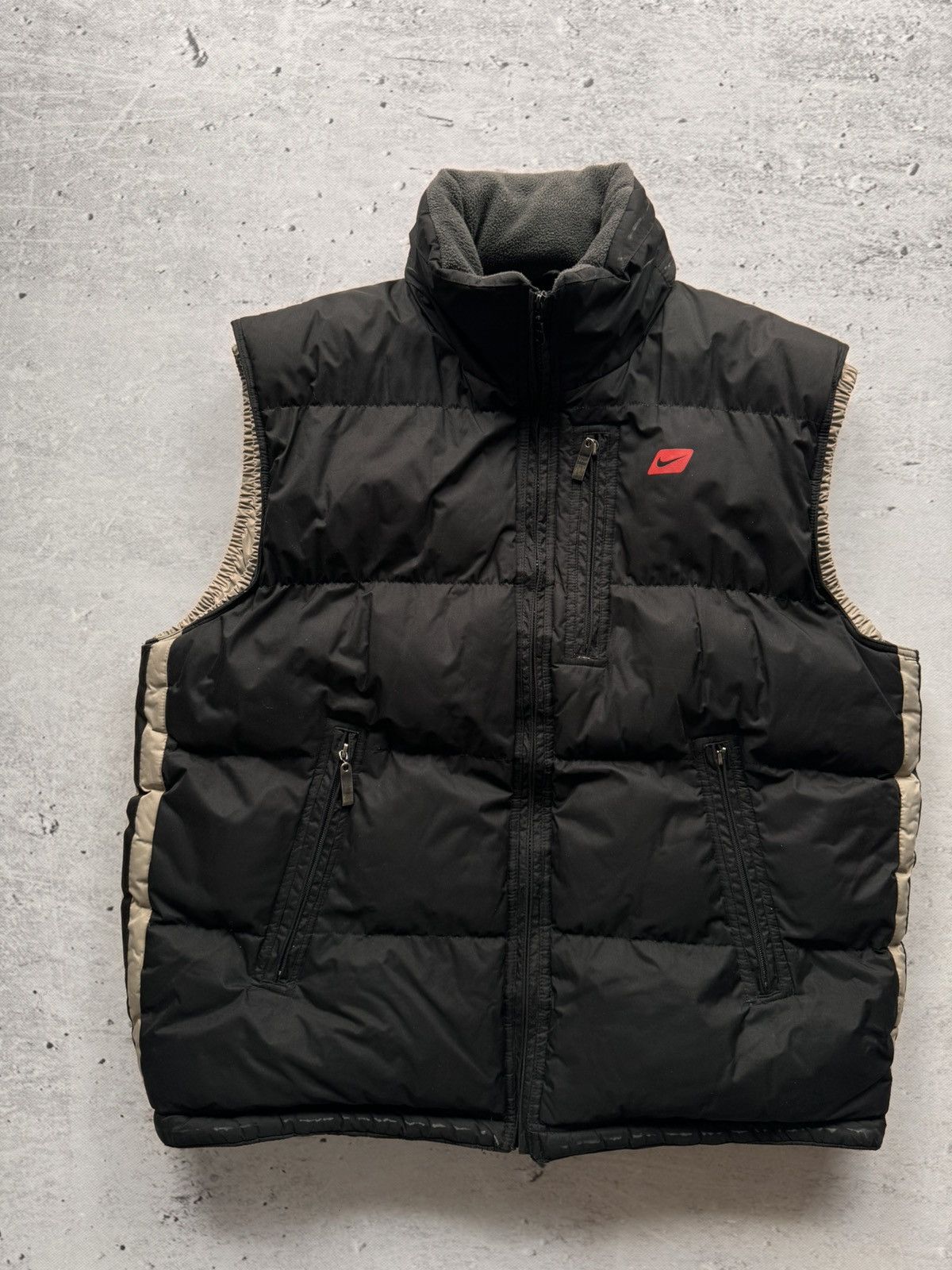 Nike × Nike ACG NIKE PUFFER DOWN BASIC LOGO OVERSIZE NYLON VEST Size US L / EU 52-54 / 3 - 3 Thumbnail
