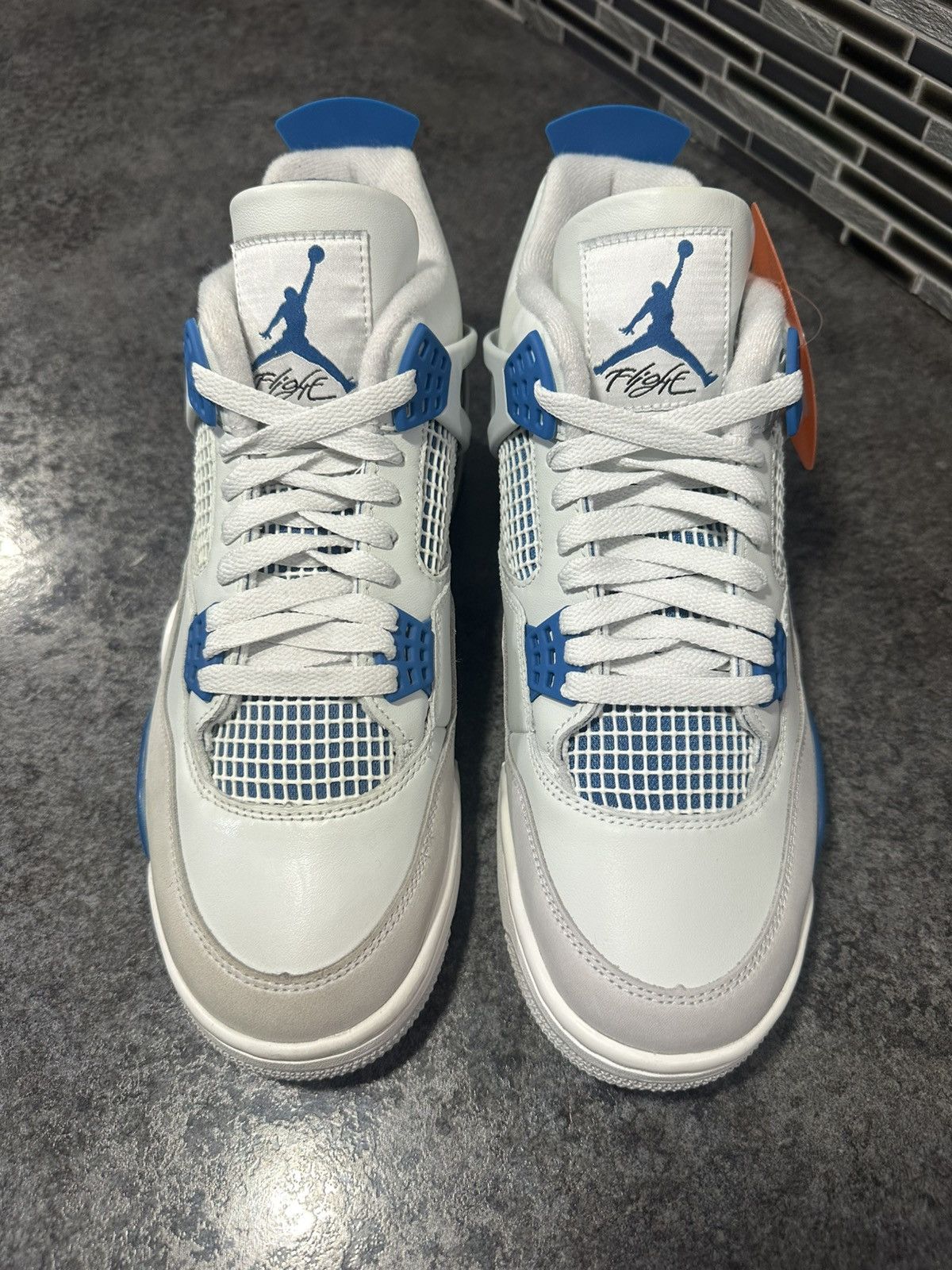 Jordan Brand Nike Air Jordan 4 Retro Military Blue 2024 size 10 Size US 10 / EU 43 - 3 Thumbnail
