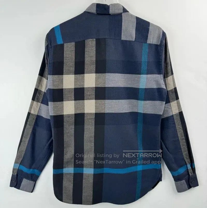 Burberry Burberry Men's Colorblock Long Sleeve Shirt. Size US XL / EU 56 / 4 - 2 Thumbnail