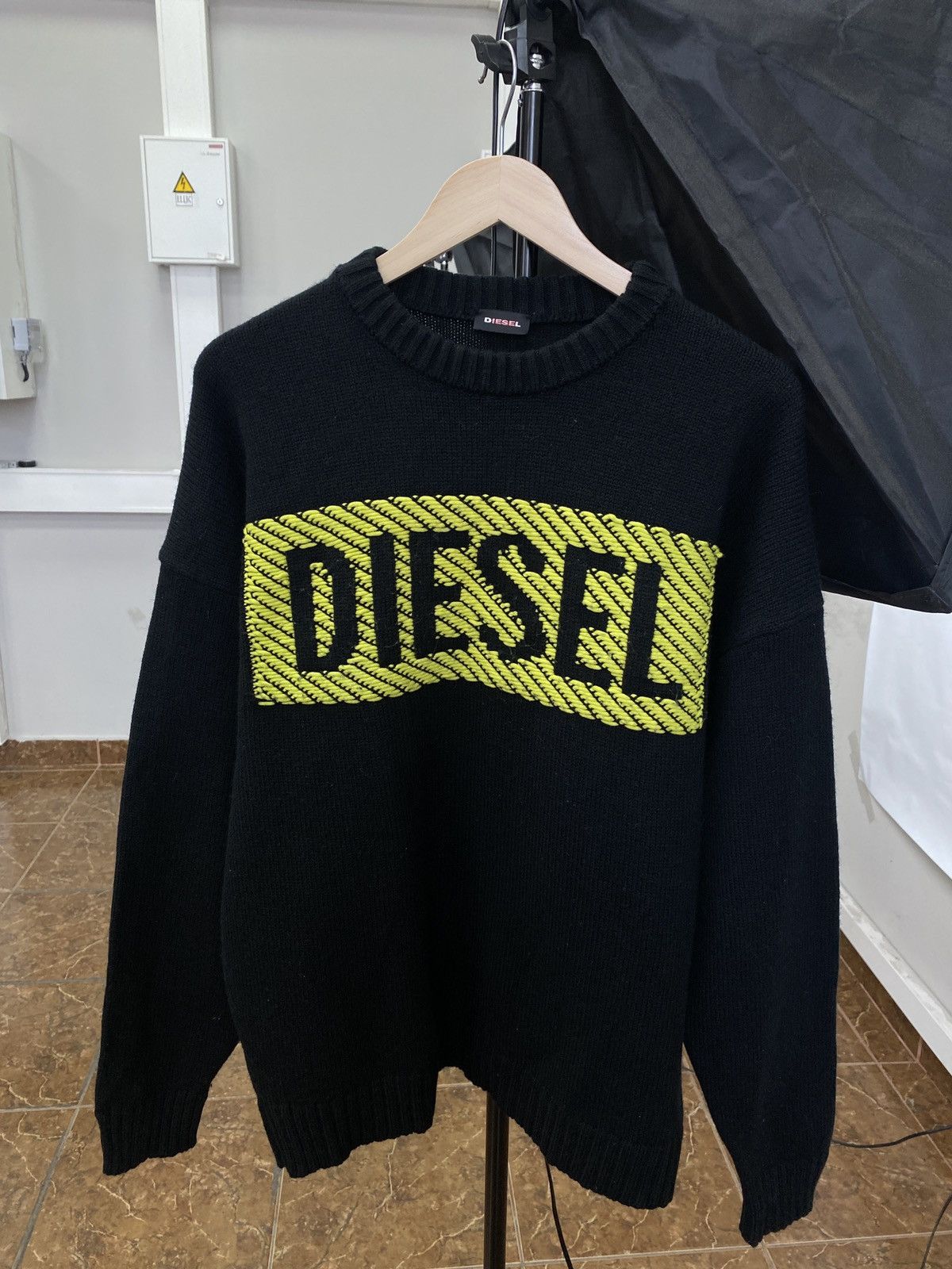 Vintage Diesel Sweater Hype rare retro Y2K