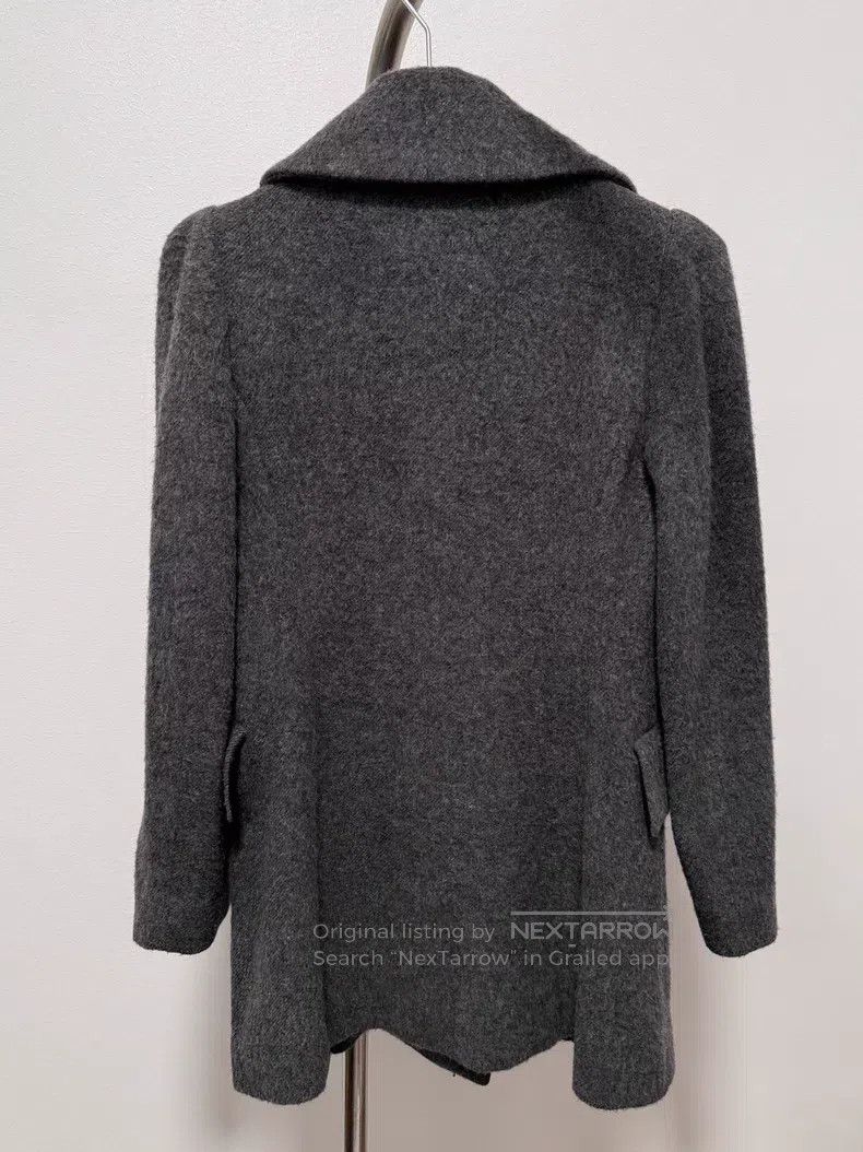 Vivienne Westwood Vivienne Westwood Witch Woolen Coat, Grey Size M / US 6-8 / IT 42-44 - 3 Thumbnail