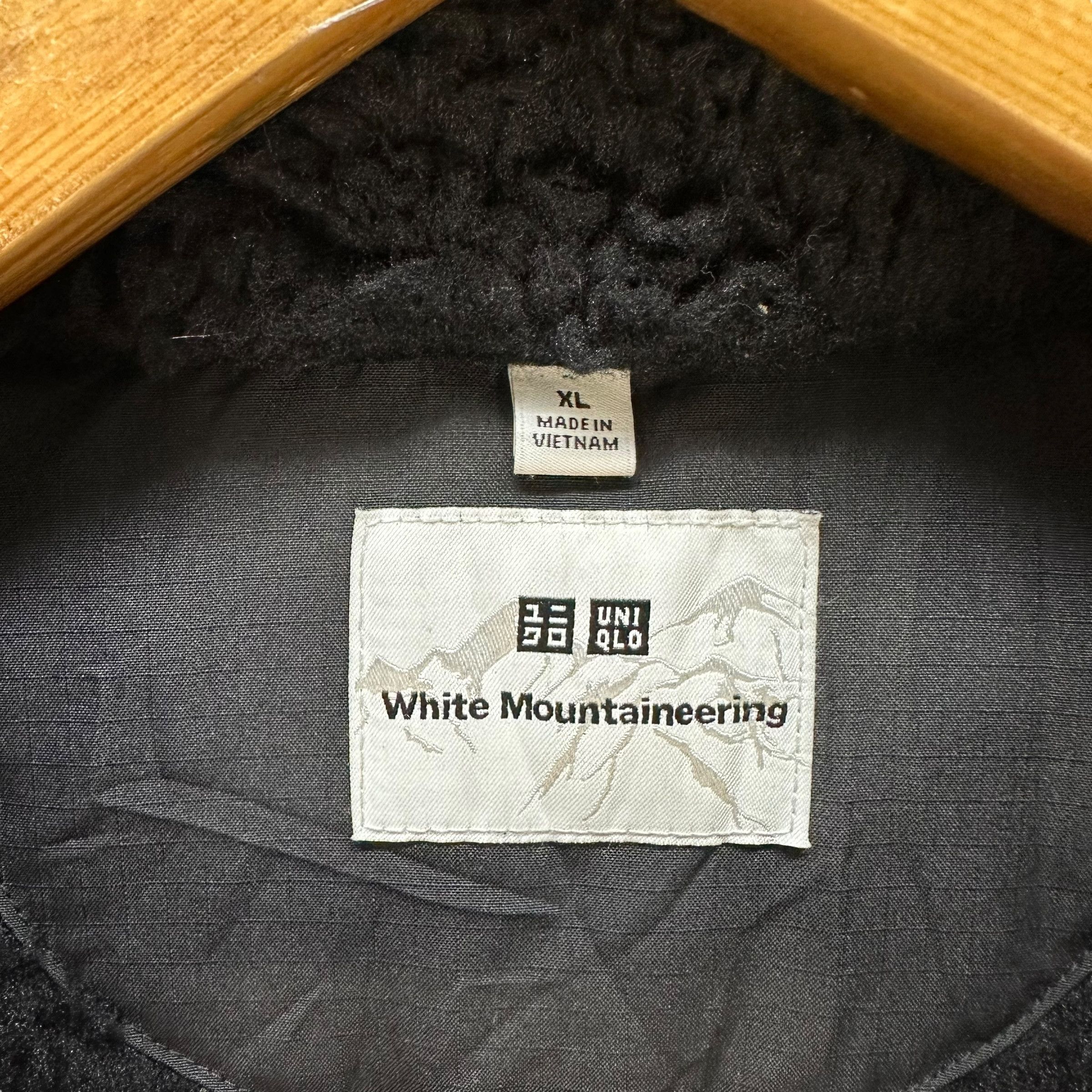 White Mountaineering Half Button Pullover Fleece #A3-0055