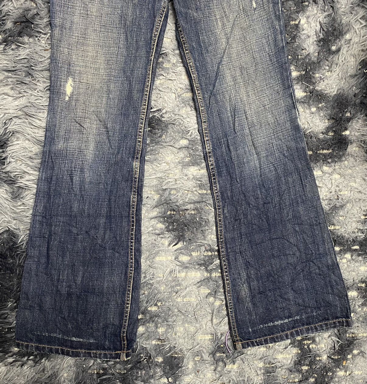 CDG by Comme des Garcons Vintage Tricot Comme Des Garçons Bootcut Jeans Size 28" / US 6 / IT 42 - 6 Thumbnail
