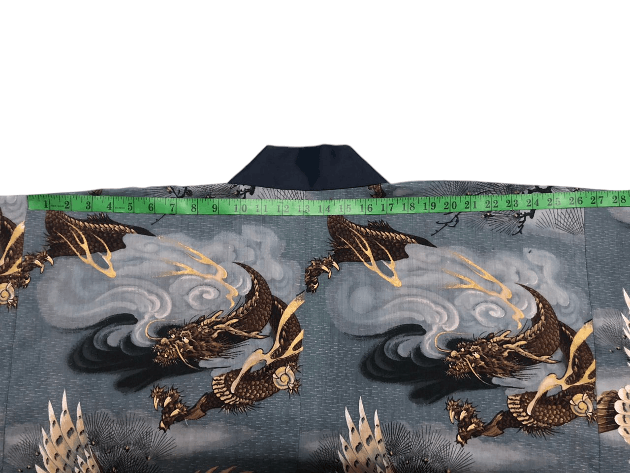 Japanese Brand Vintage Long Kimono Cardigan Dragon Fight With Bird Size US M / EU 48-50 / 2 - 15 Thumbnail