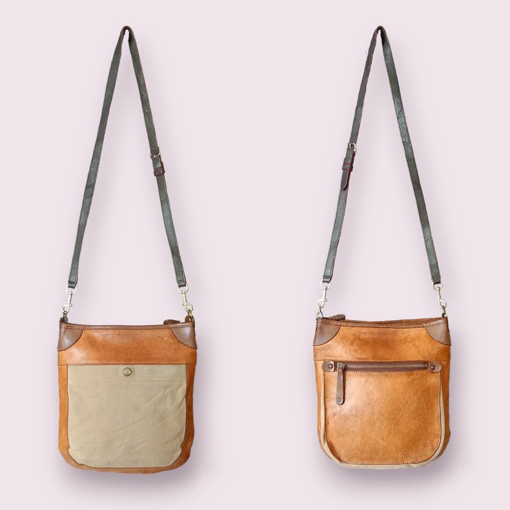 Leather × Vintage Vintage C'omodo + plus t Leather Crosbody Bag Size ONE SIZE - 1 Thumbnail