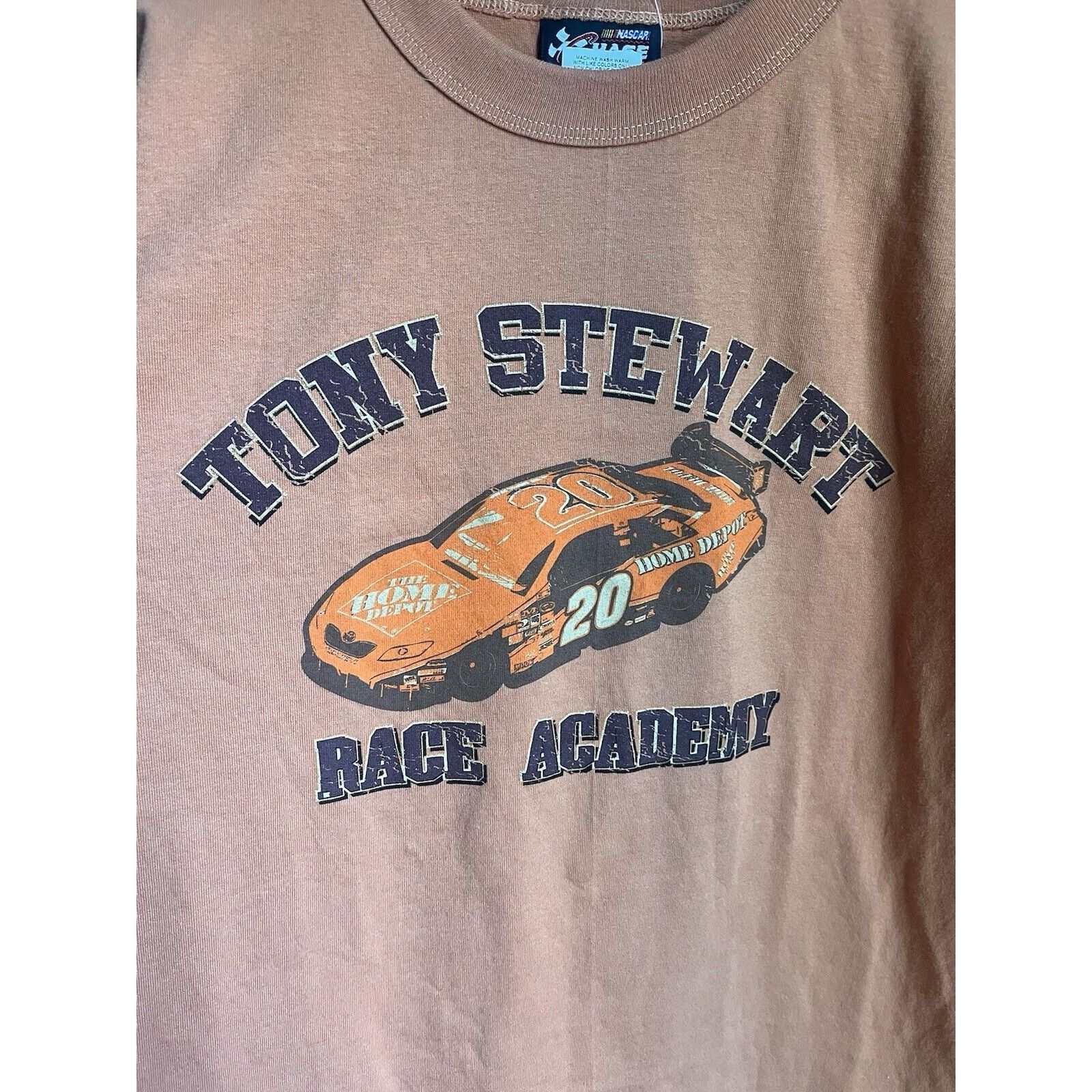 NASCAR NEW VINTAGE NASCAR TONY STEWART #20 RACE ACADEMY T SHIRT M Size US M / EU 48-50 / 2 - 3 Thumbnail