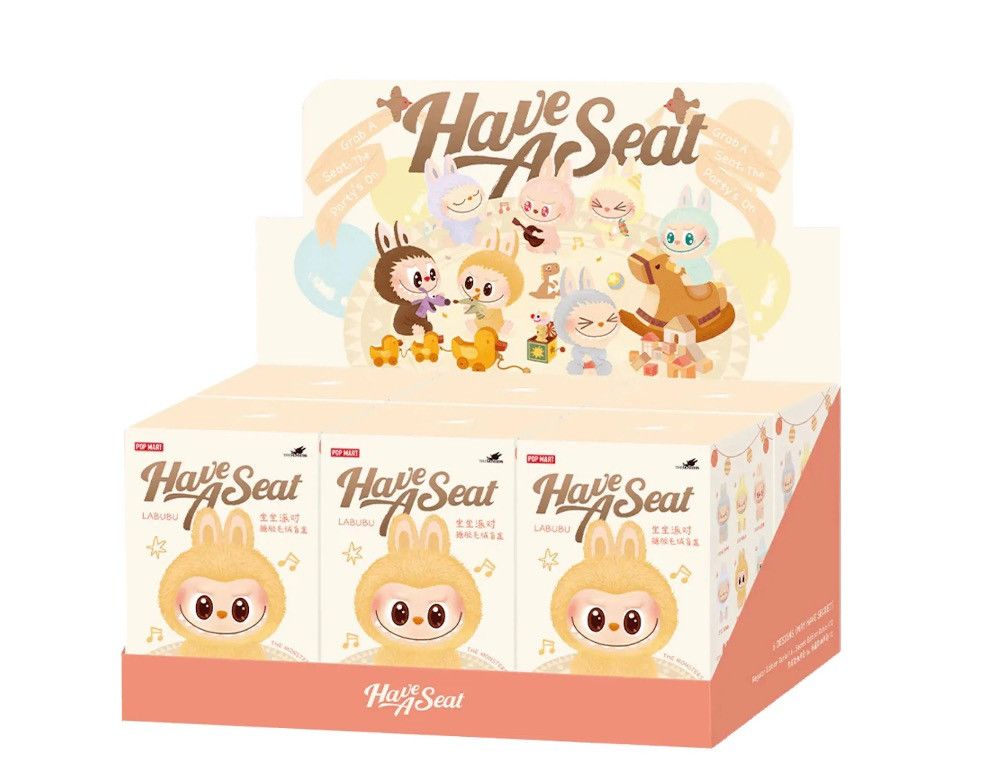 Medicom Toy Pop Mart LABUBU The Monsters Have a Seat Sealed 6Blind Boxes Size ONE SIZE - 1 Thumbnail