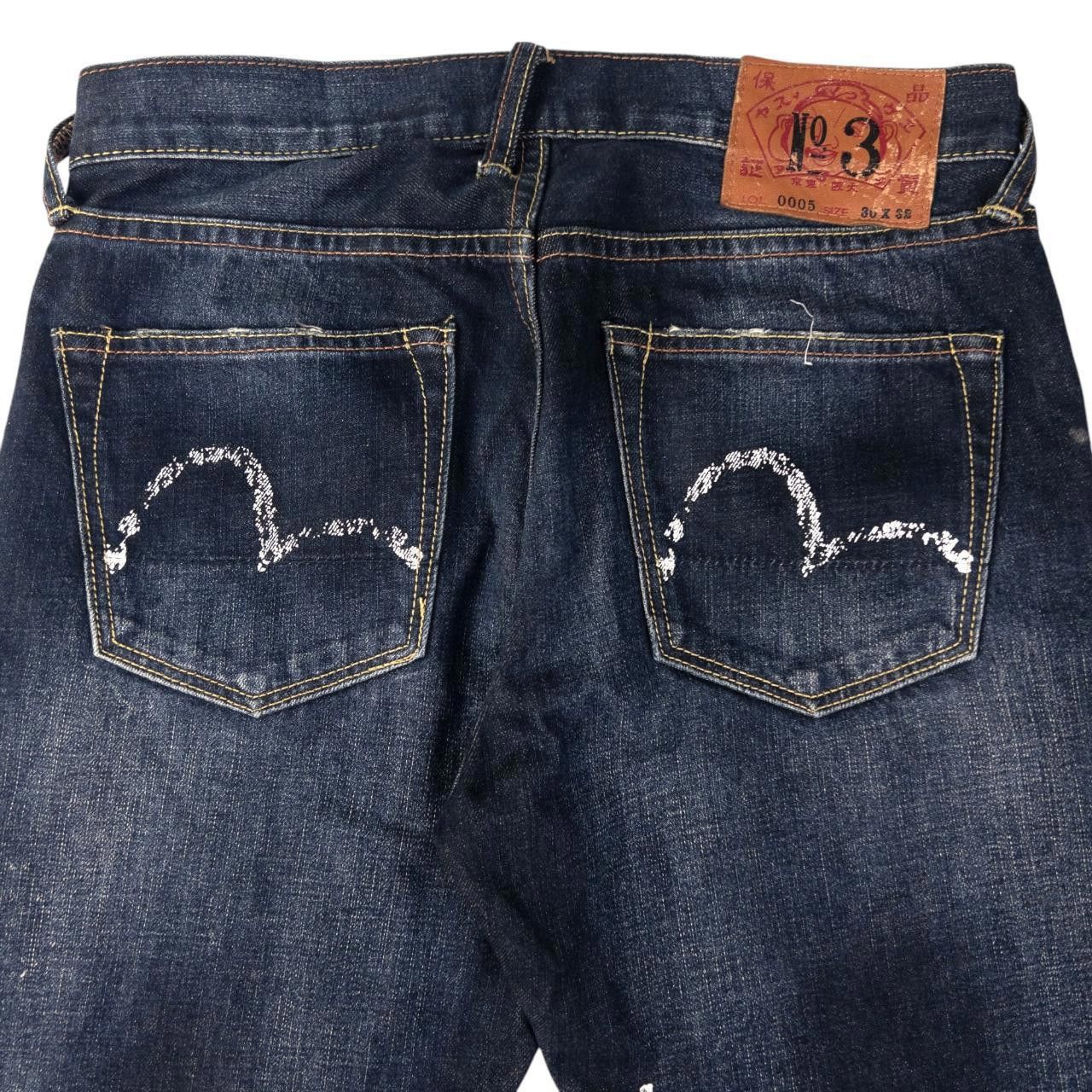 Evisu Vintage Evisu Double Gull Japanese Denim Jeans Size W30 Size US 29 - 4 Thumbnail