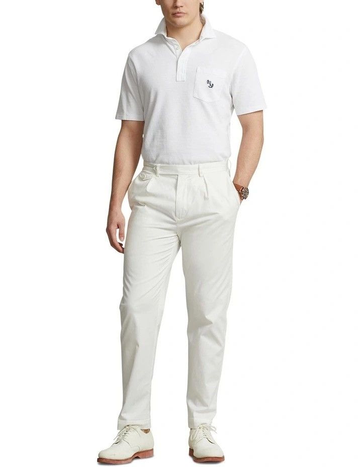 Polo Ralph Lauren Polo Ralph Lauren Classic Fit Anchor Mesh Shirt White XL Size US XL / EU 56 / 4 - 4 Thumbnail