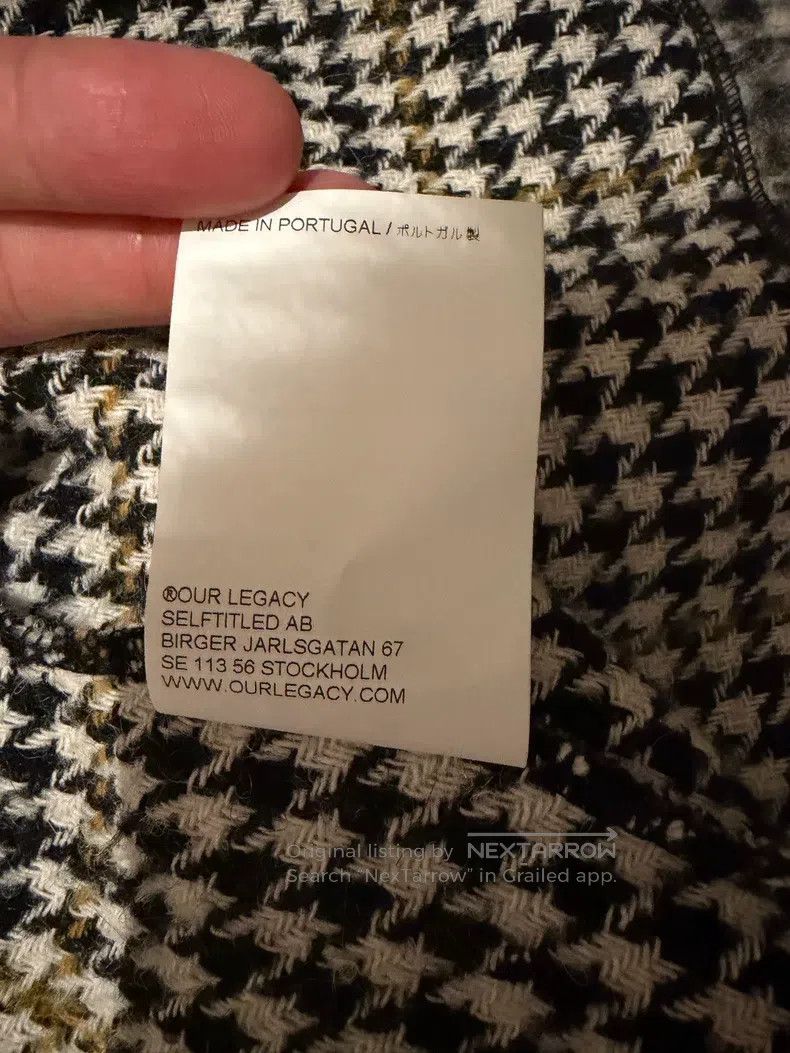 Our Legacy Our Legacy Coat Size US S / EU 44-46 / 1 - 4 Thumbnail