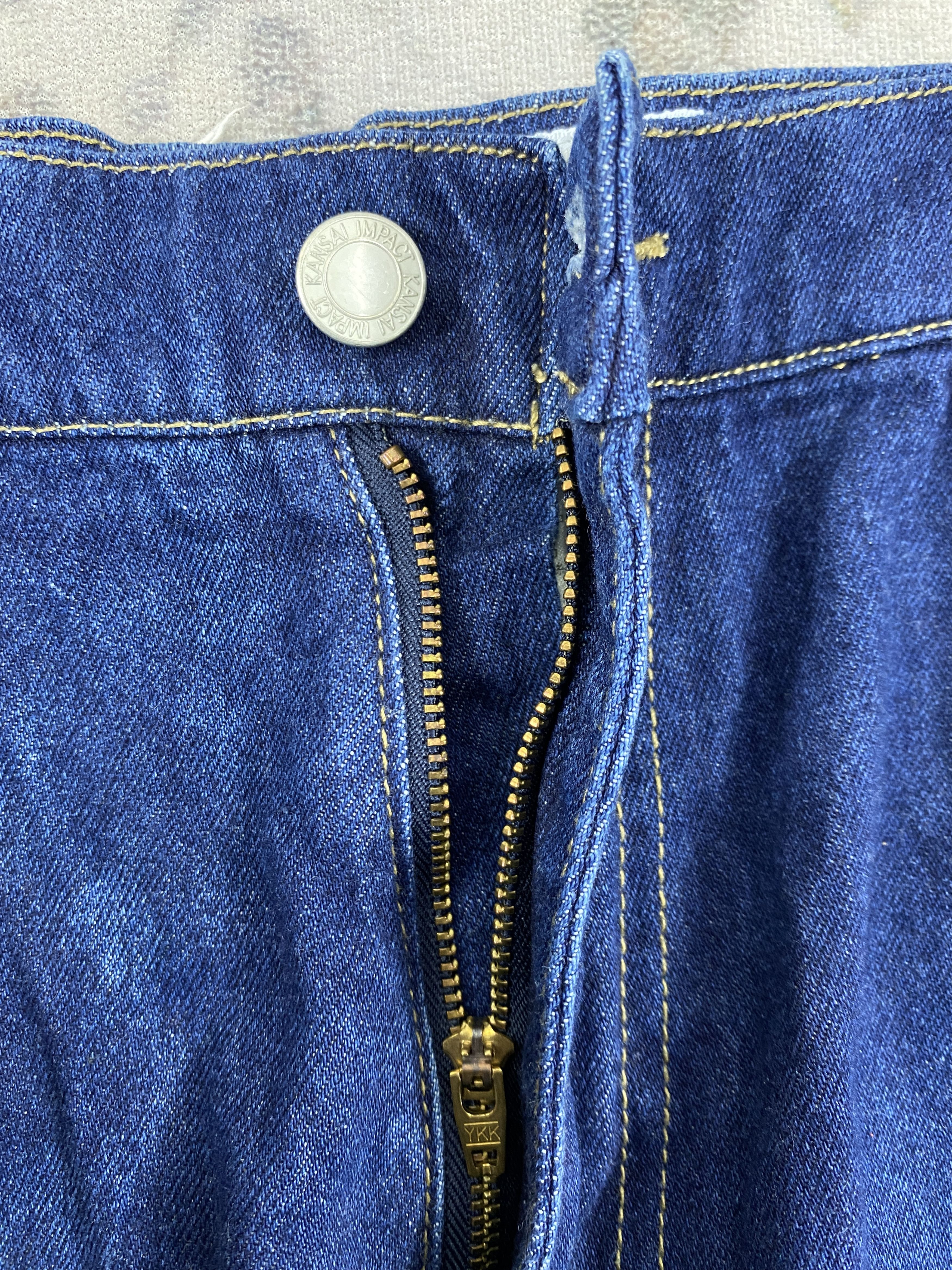 Other Vintage Kansai Impact Jeans 31x25.5 Denim- JN3774 Size US 31 - 6 Thumbnail