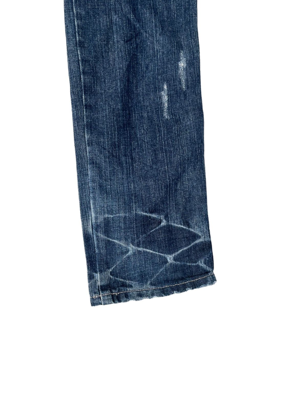 Marithe + Francois Girbaud Marithe Francois Girbaud Steel Lock Distressed Jeans Denim Size US 30 / EU 46 - 10 Thumbnail