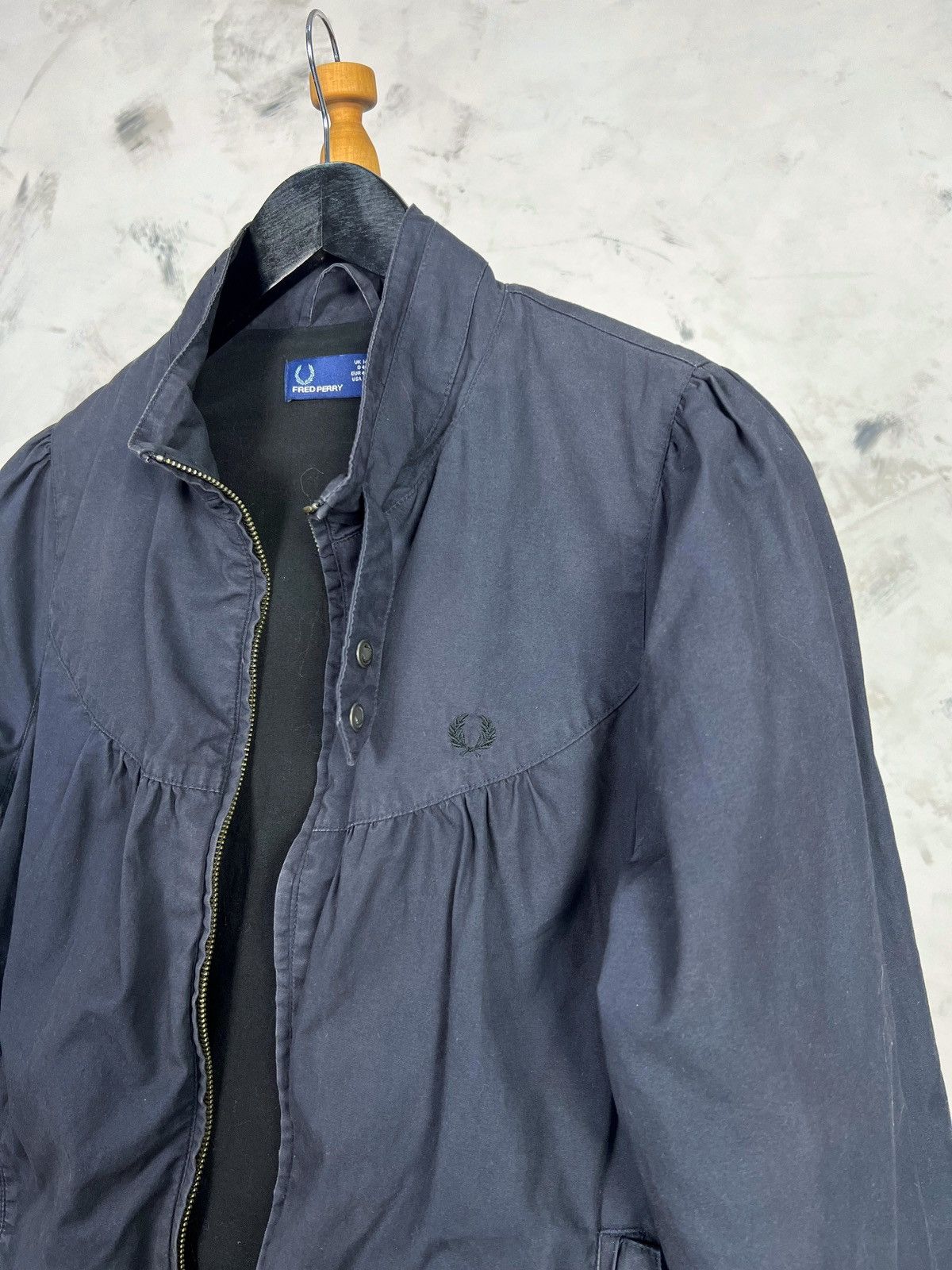 Fred Perry Vintage Fred Perry Bomber Jacket Size USA 10 S - M Size L / US 10 / IT 46 - 3 Thumbnail