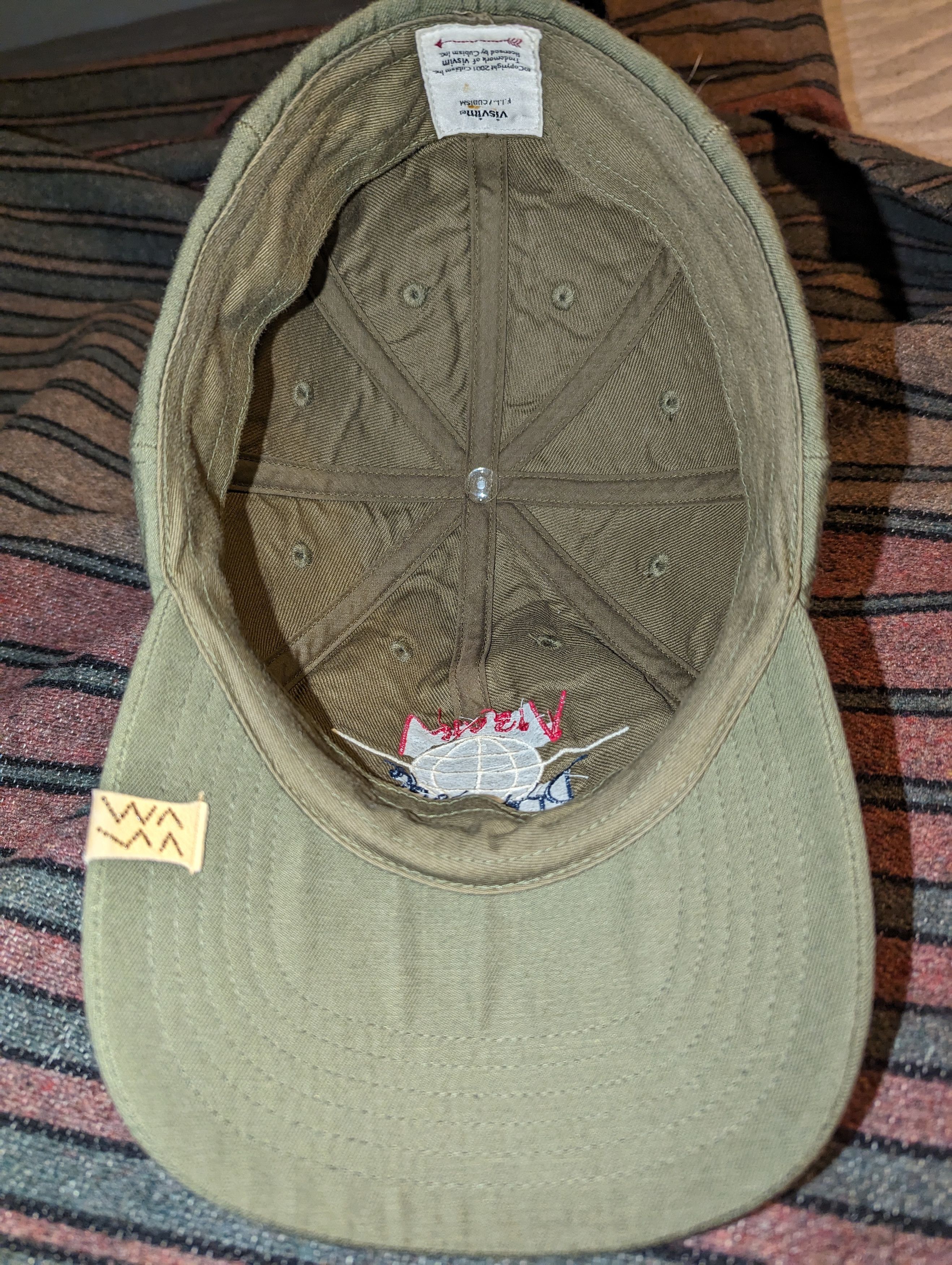 Visvim VISVIM Excelsior Peerless Logo Wool & Linen Baseball Cap Size ONE SIZE - 5 Thumbnail