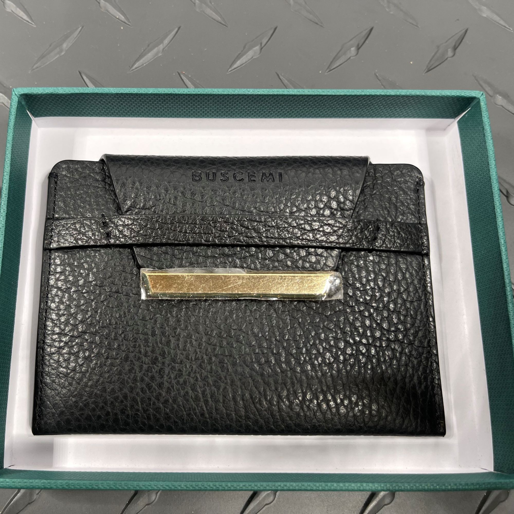Buscemi Buscemi Accessories Alce Black Leather Wallet Size ONE SIZE - 1 Thumbnail