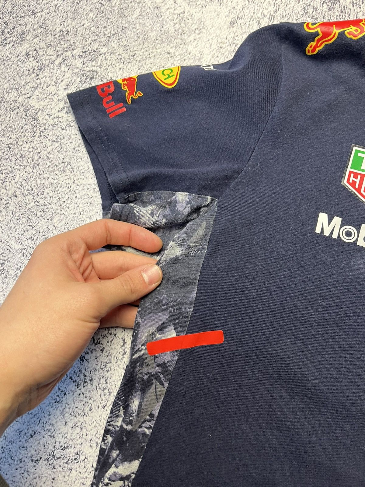 Puma × Red Bull Vintage Puma Red Bull Infiniti F1 Racing Polo T-Shirt Y2K Size XL / US 12-14 / IT 48-50 - 11 Thumbnail