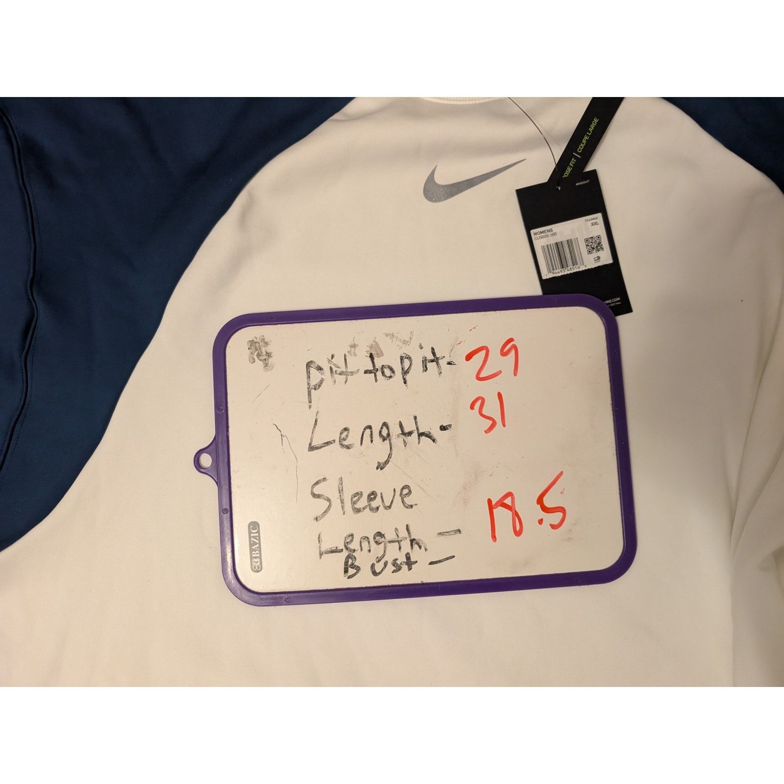Nike Nike Center Swoosh Hoodie Womens 2XL Crewneck NWT Size XXL / US 16-18 / IT 52-54 - 6 Thumbnail