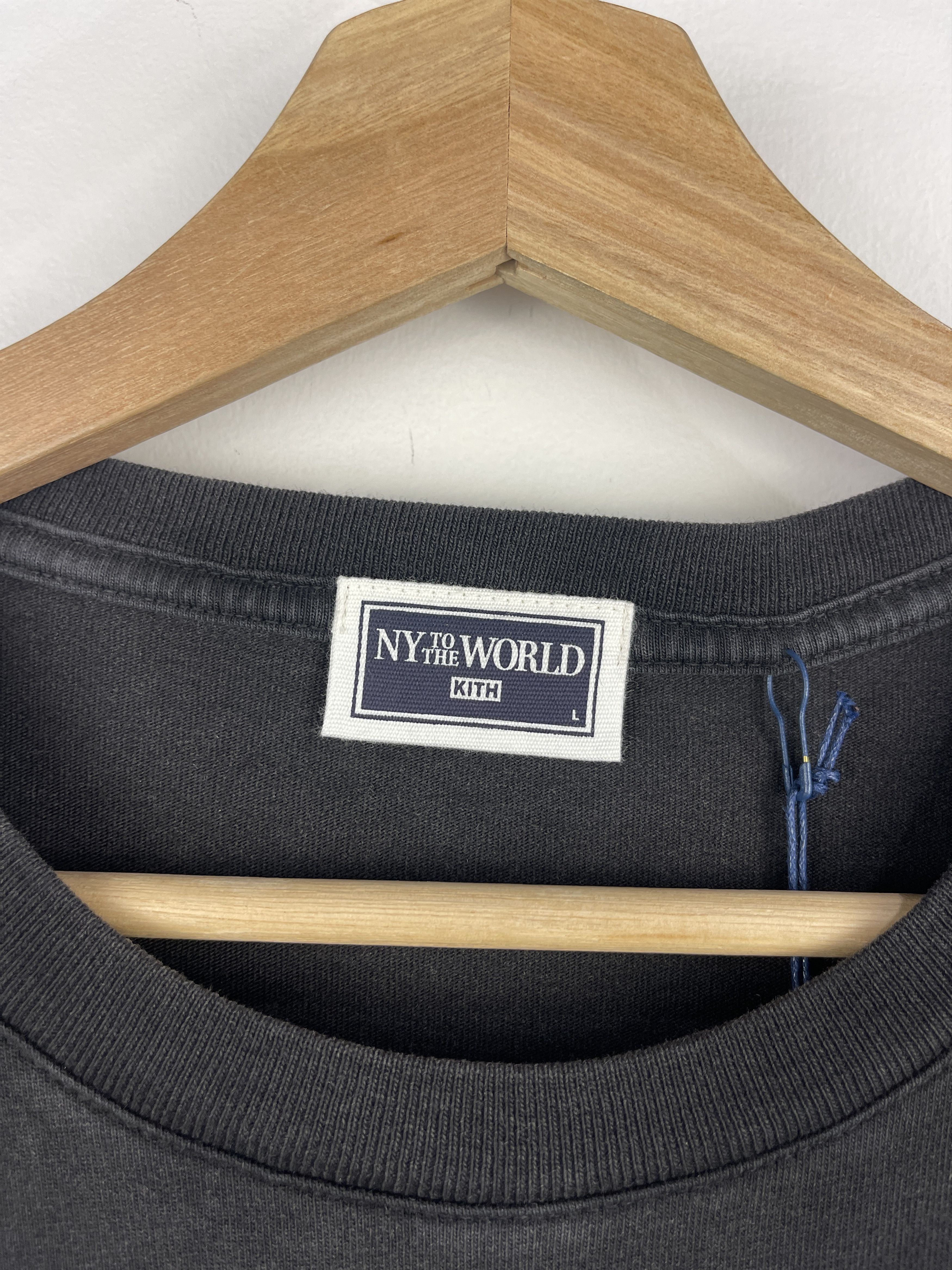 Kith Kith NY To The Worldwide Black Tee Size US L / EU 52-54 / 3 - 6 Thumbnail