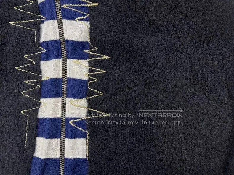 Haider Ackermann HAIDER ACKERMAN Men's Zip Knit Cardigan. Size US S / EU 44-46 / 1 - 5 Thumbnail