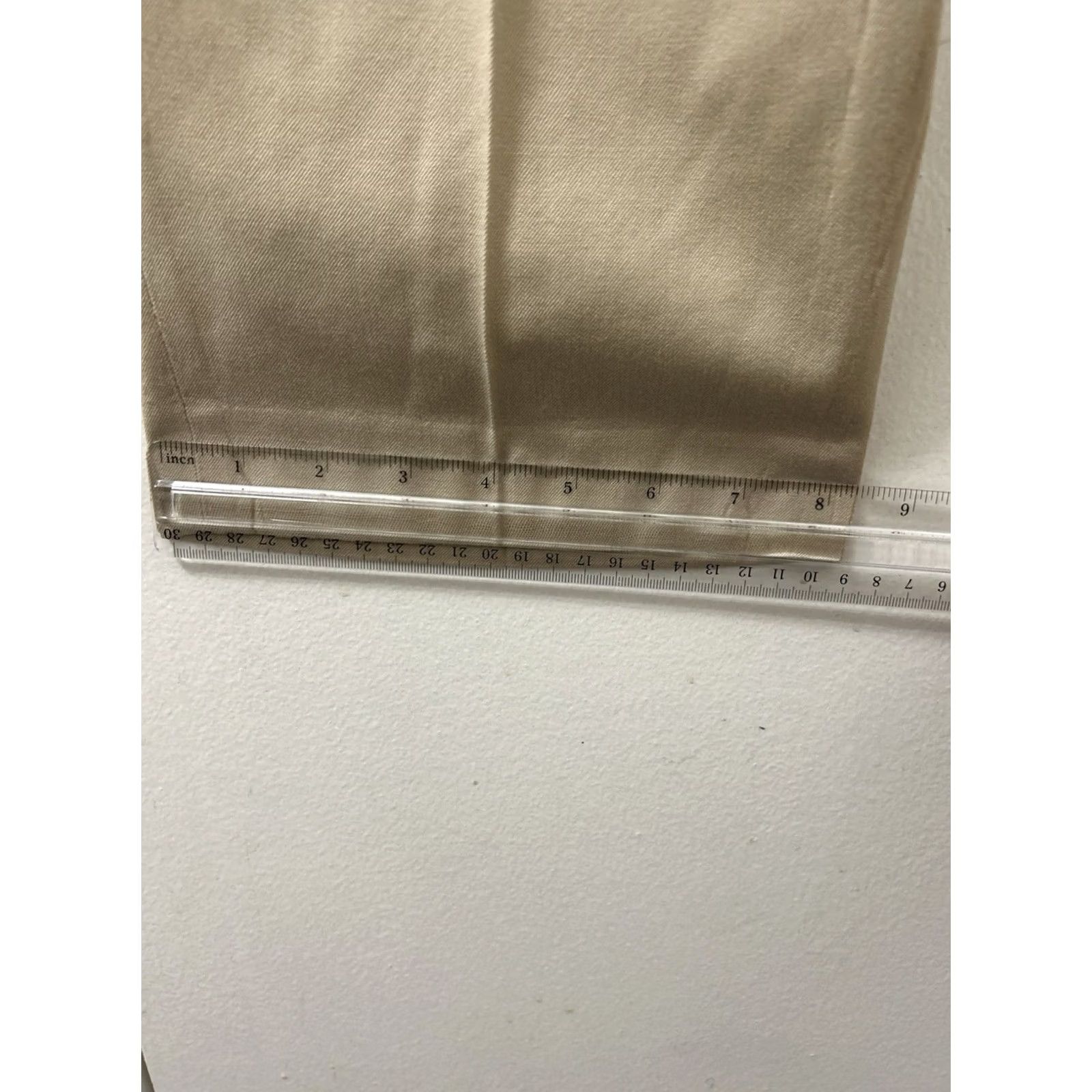 Lands' End VTG Lands' End Direct Merchants Pants Mens 34x29 Tan 100% Wool Chino Trousers Slim? Classic? Wait: ensure original words only. Size US 36 / EU 52 - 5 Thumbnail