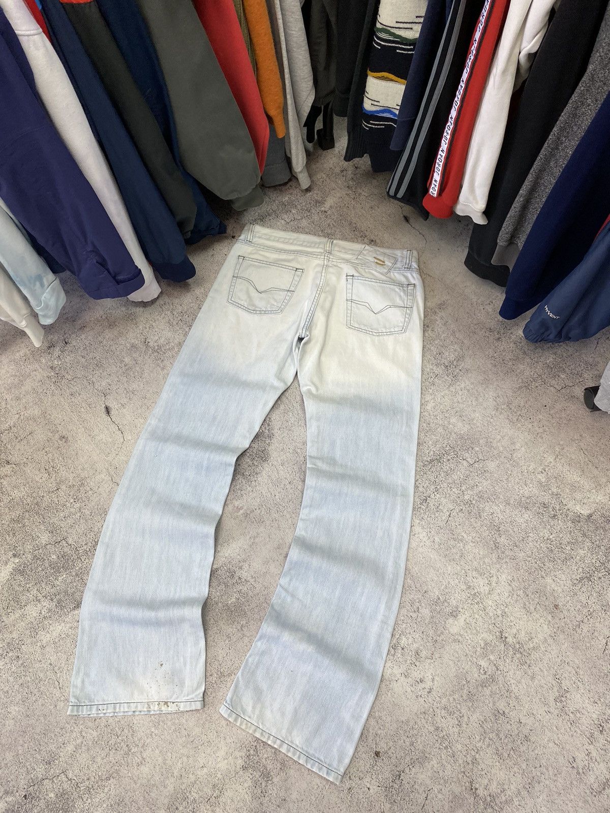 Diesel × Japanese Brand VINTAGE DIESEL DRAGON DISTRESSED JEANS JAPANESE STYLE Size US 30 / EU 46 - 7 Thumbnail