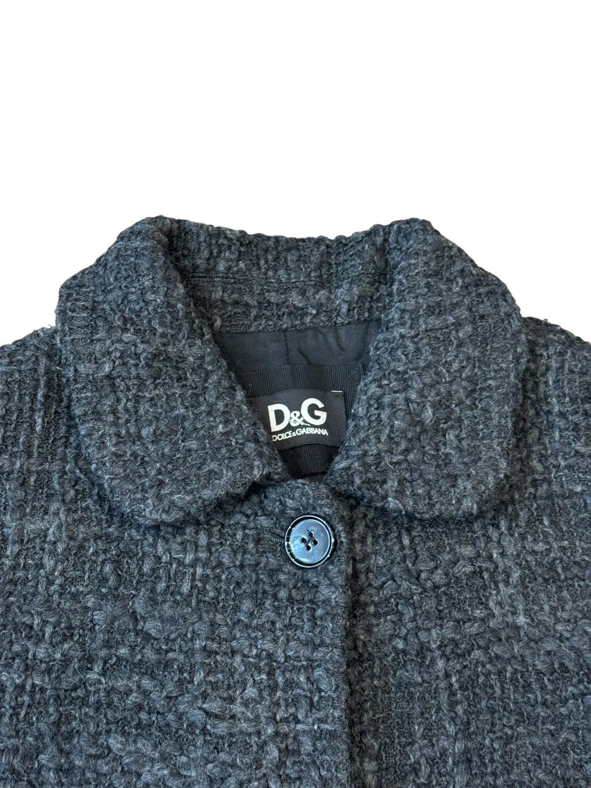 Dolce & Gabbana Dolce & Gabbana D&G Wool Button Bow Ladies Coat 44 Medium Size M / US 6-8 / IT 42-44 - 9 Thumbnail