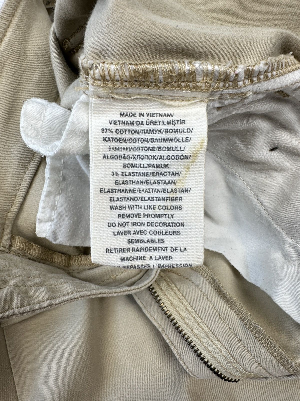 Denim & Supply Ralph Lauren DENIM & SUPPLY RALPH LAUREN Cargo Pants Women’s Beige sz 26 Size 26" / US 2 / IT 38 - 15 Thumbnail