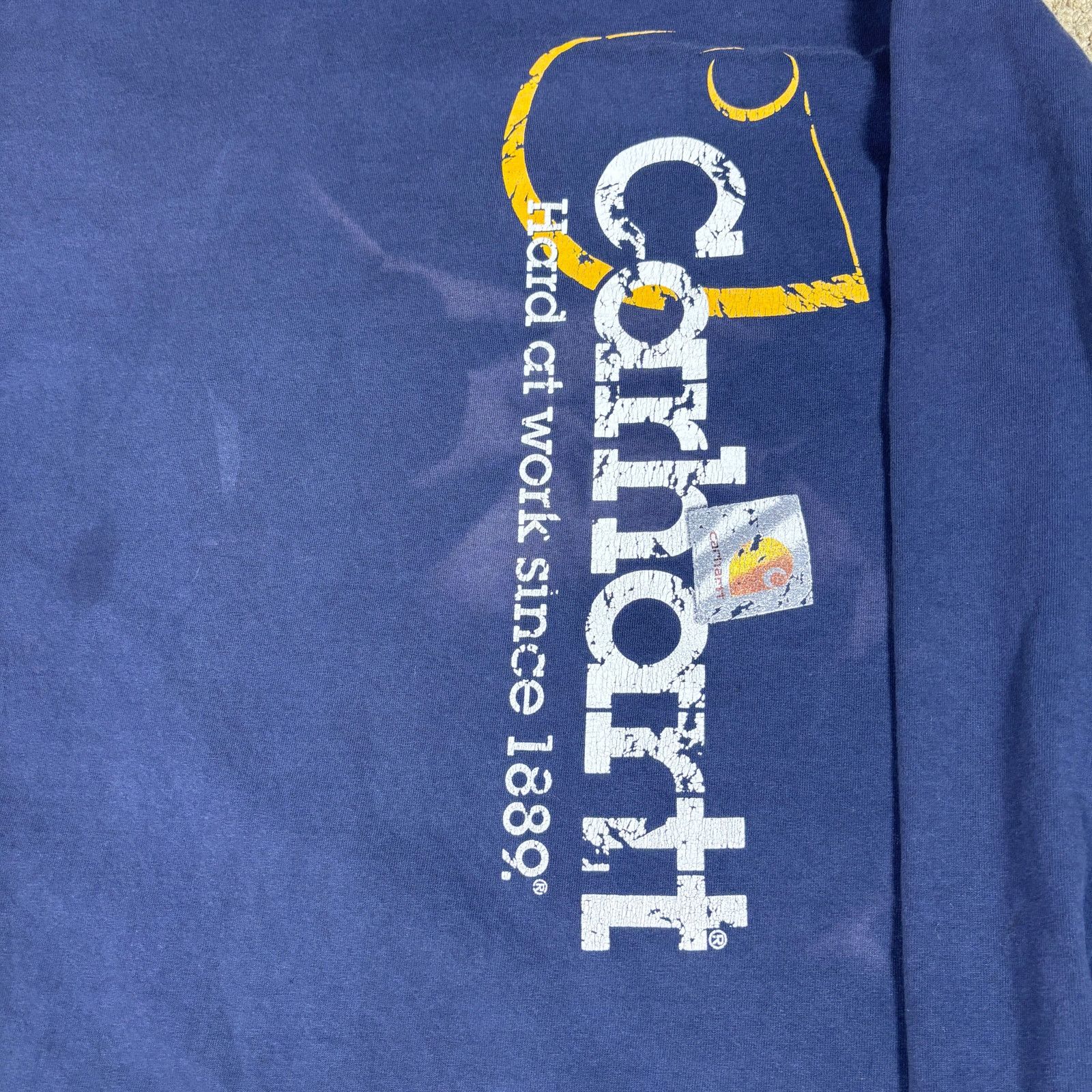 Carhartt y2k 2000s grunge style Carhartt longsleeve tshirt XXL Size US XXL / EU 58 / 5 - 3 Thumbnail