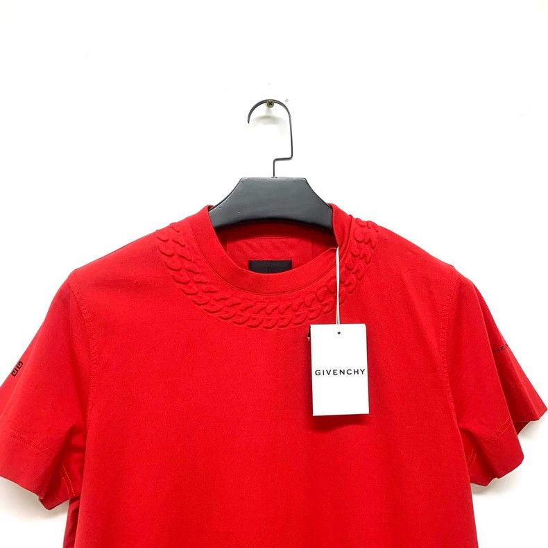 Givenchy Givenchy Red Short Sleeve T-Shirt 2506-Nextarrow Size US XS / EU 42 / 0 - 3 Thumbnail