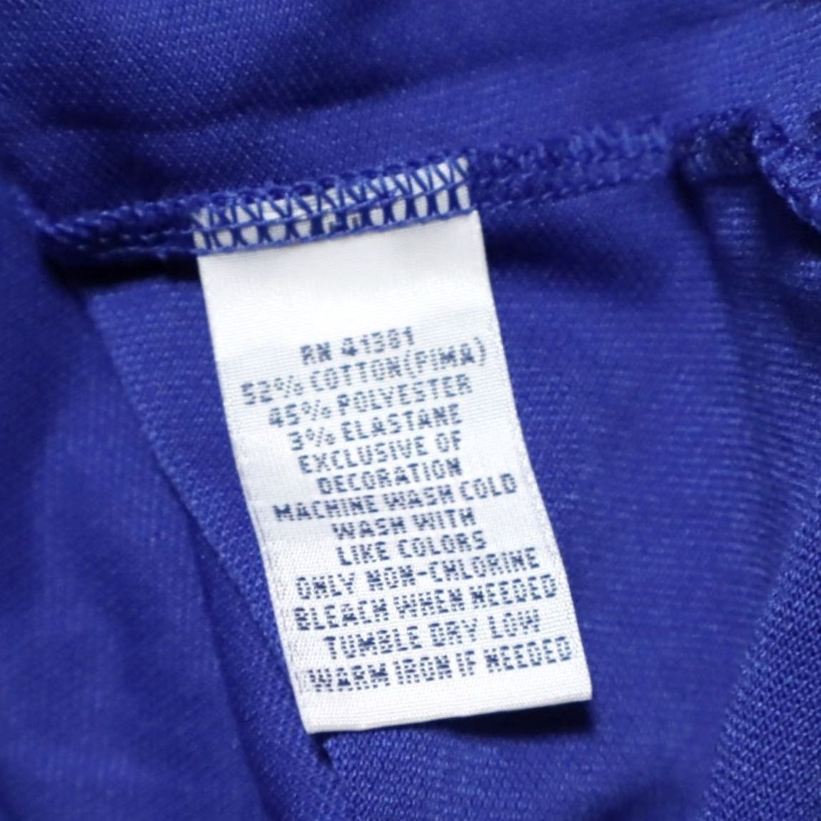 Polo Ralph Lauren Polo Ralph Lauren Golf Tailored Fit Stretch Cotton Blend Solid Polo Shirt Blue Men's M Size US M / EU 48-50 / 2 - 7 Thumbnail