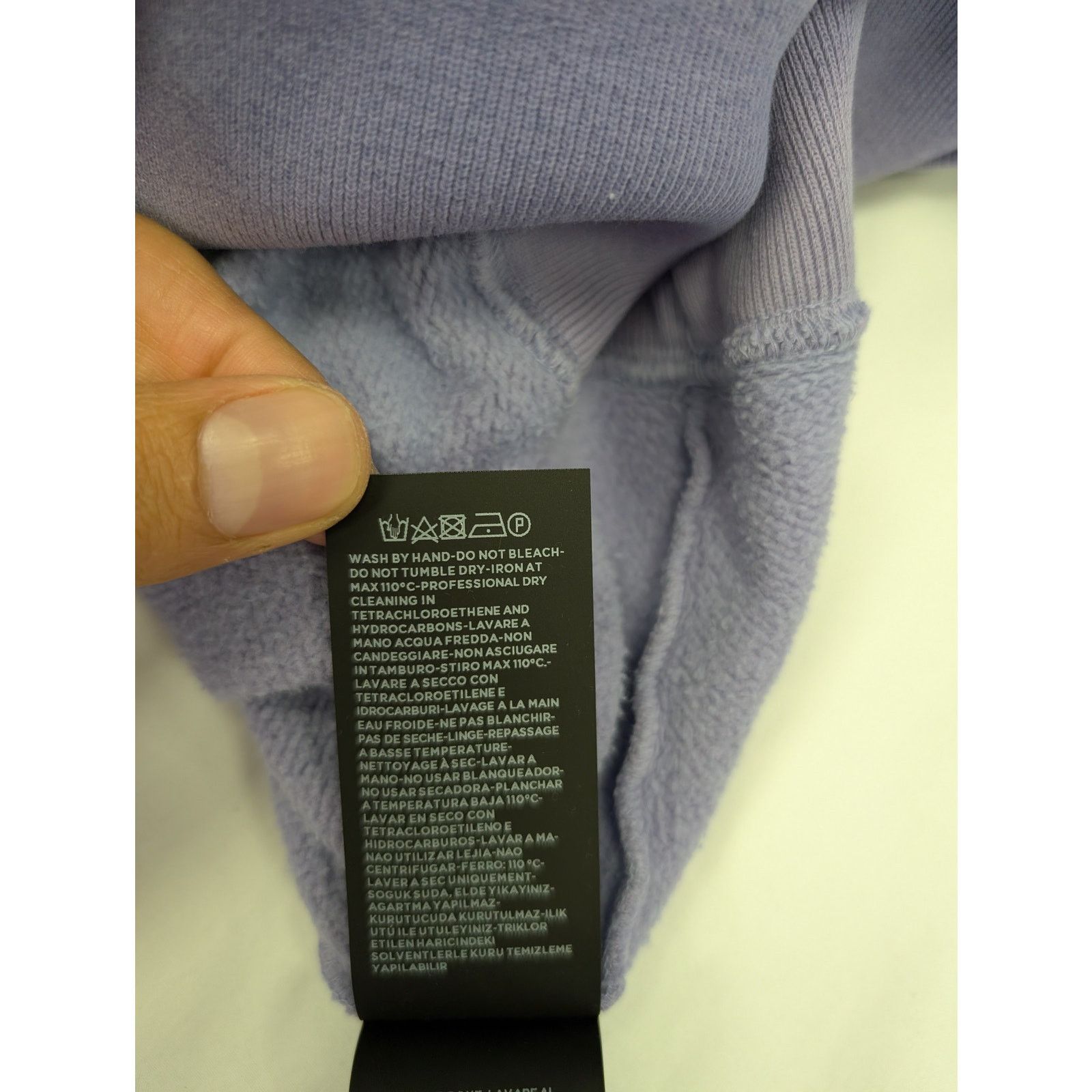 Tom Ford o1rshd1 Q:2 / Cut And Sewn Crewneck Sweatshirt in Purple Size US XL / EU 56 / 4 - 15 Thumbnail