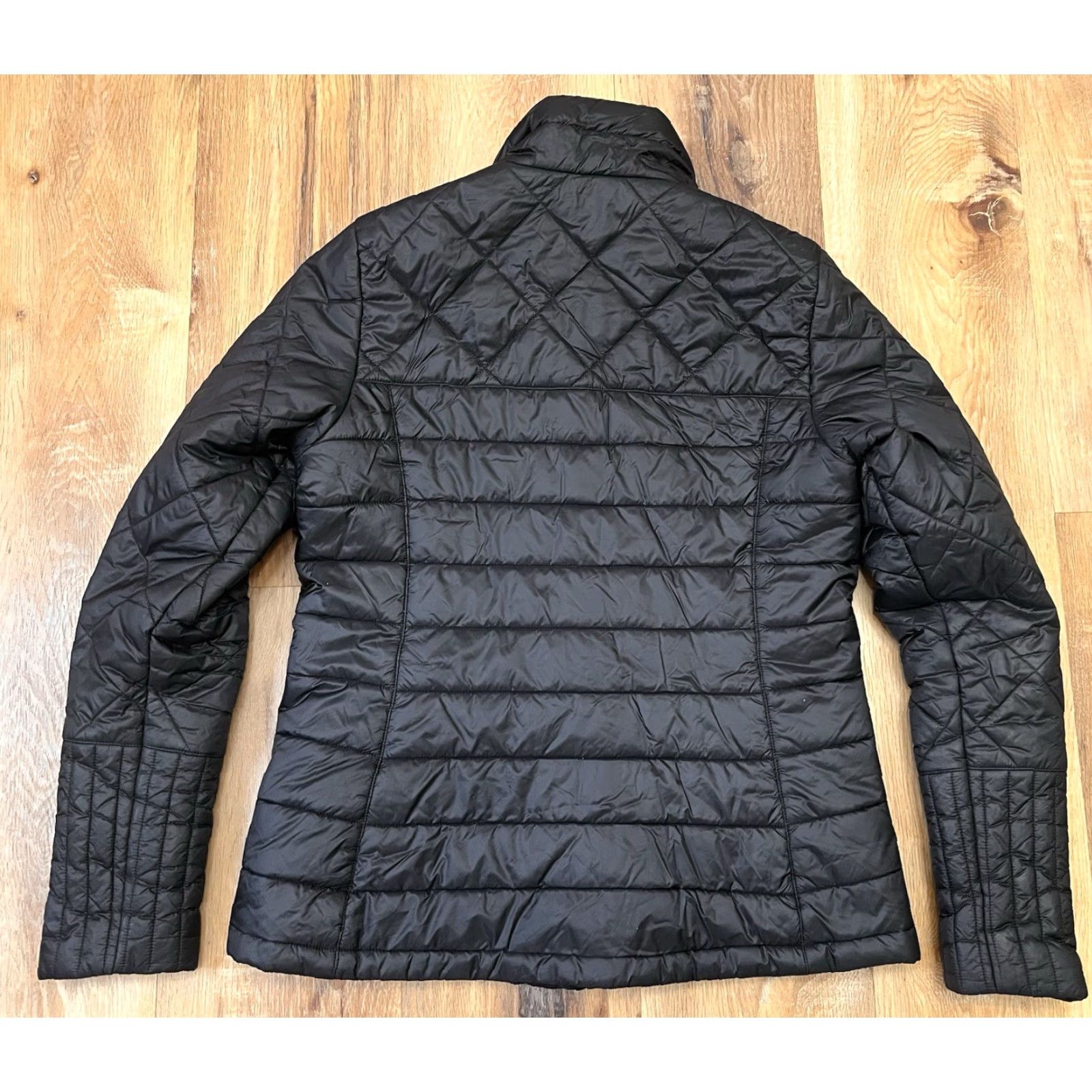 Patagonia PATAGONIA Womens Puffer Jacket Insulated Lightweight Coat M Black Nylon Polyester Zip Quilted Pockets Logo corn depot? Size M / US 6-8 / IT 42-44 - 6 Thumbnail