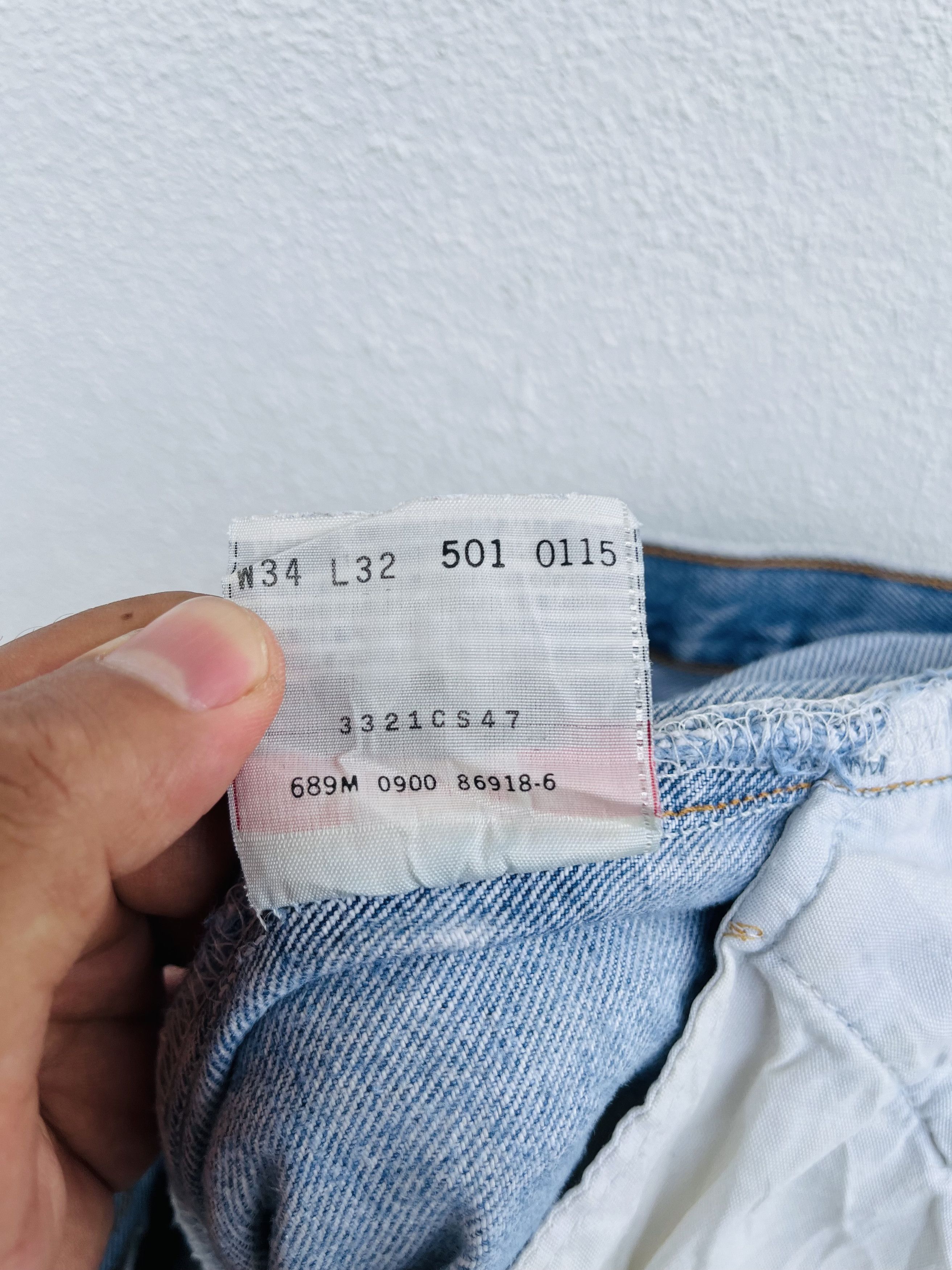 Levi's Vintage Clothing × Vintage Vintage 90s Levis Distressed Kurt Cobain Fashion Style Size US 33 - 17 Thumbnail