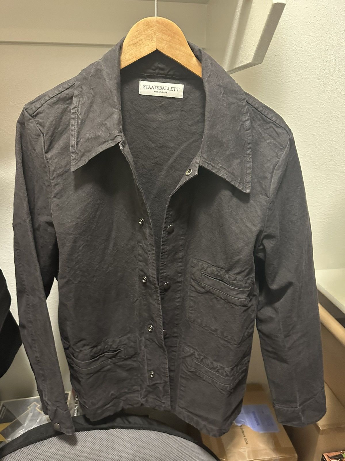 Staatsballett Staatsbalett Canvas Work Jacket Size US M / EU 48-50 / 2 - 1 Thumbnail