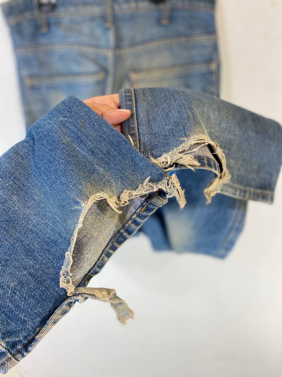 Levi's vintage levis 646 bootcut flare denim nice design Size US 33 - 5 Thumbnail