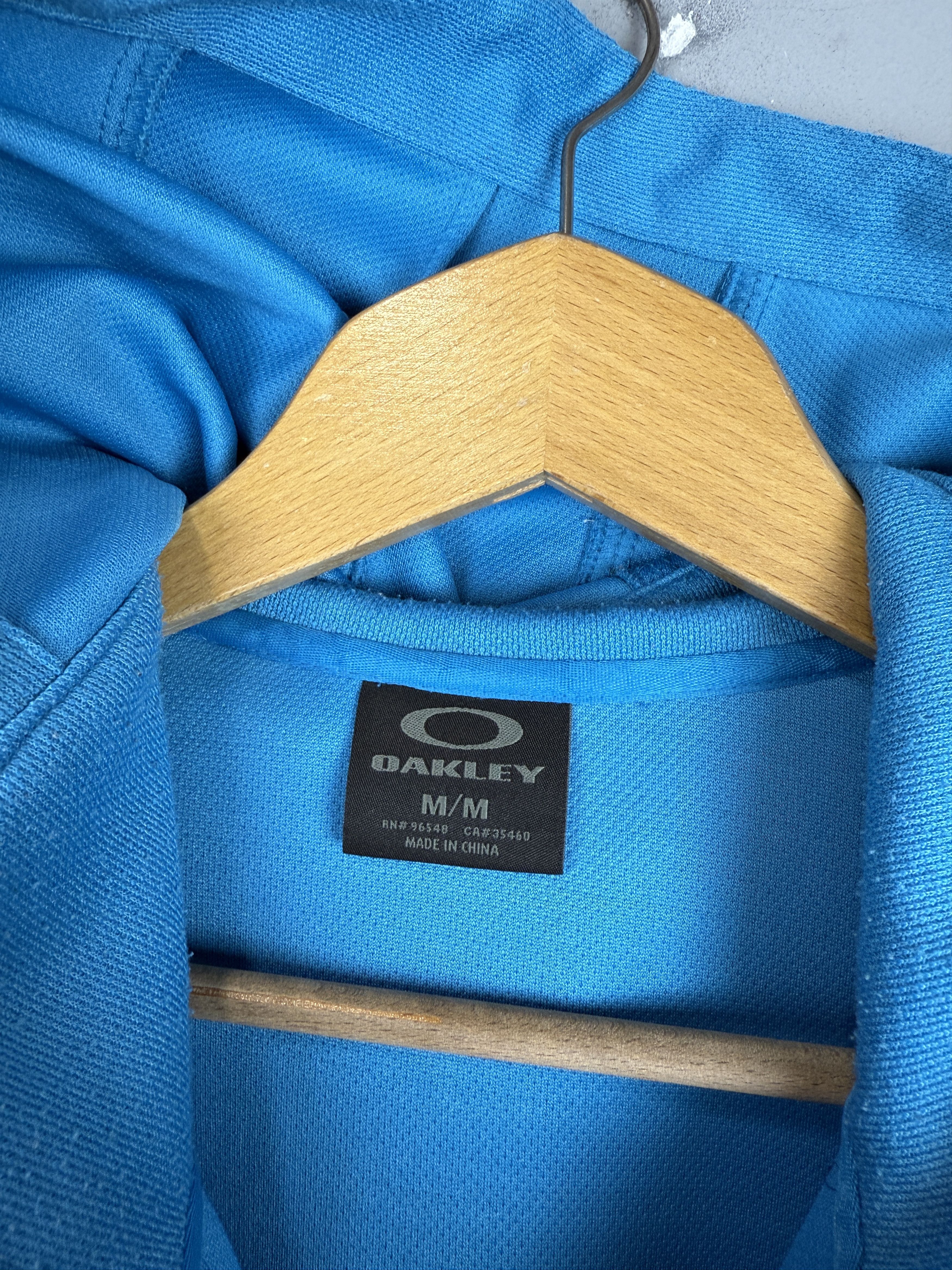Oakley Oakley Full Zip Hoodie Blue Activewear Outdoor Life Size US M / EU 48-50 / 2 - 4 Thumbnail
