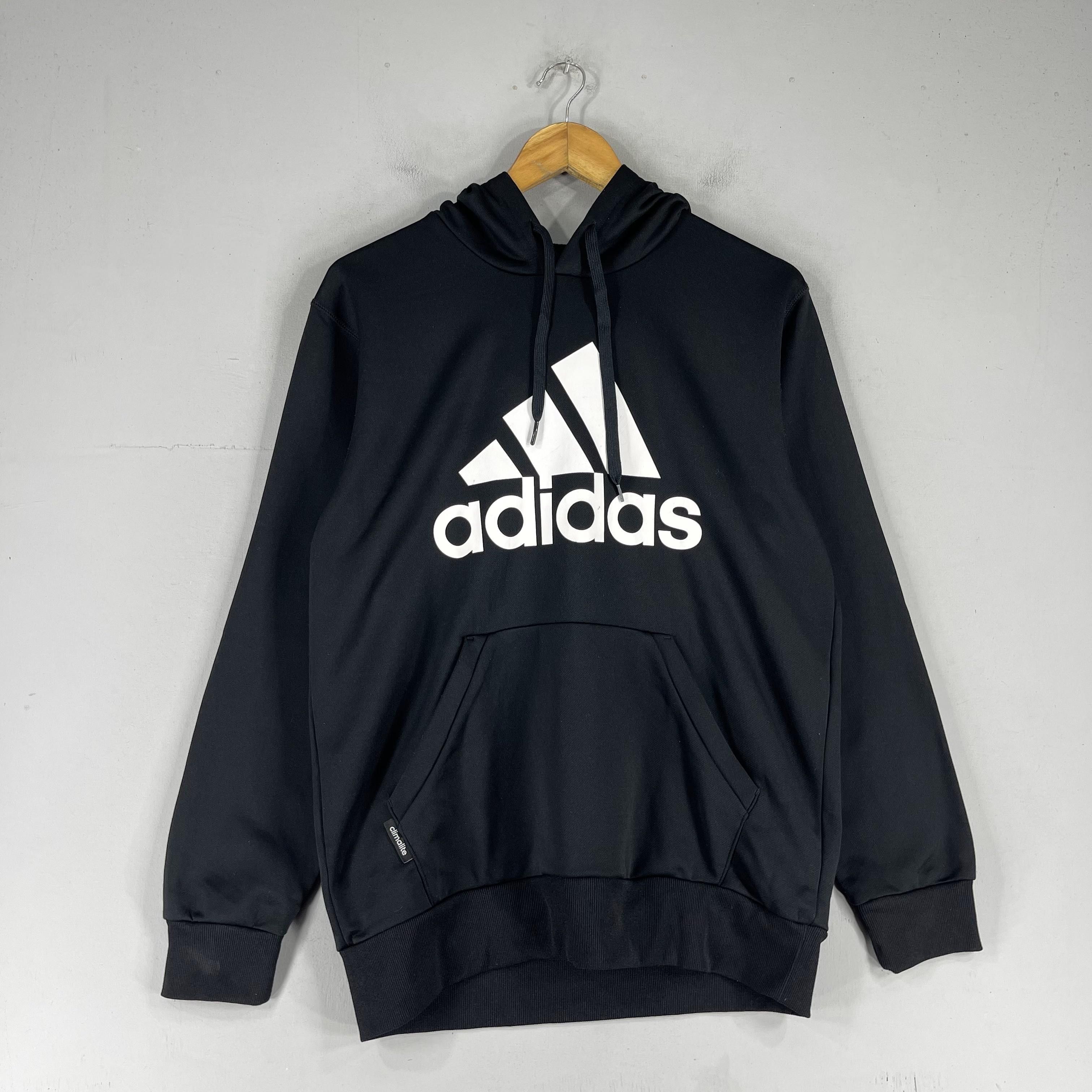 Adidas × Vintage ADIDAS EQUIPMENT Big Logo Printed Pullover Hoodie Size US M / EU 48-50 / 2 - 3 Thumbnail