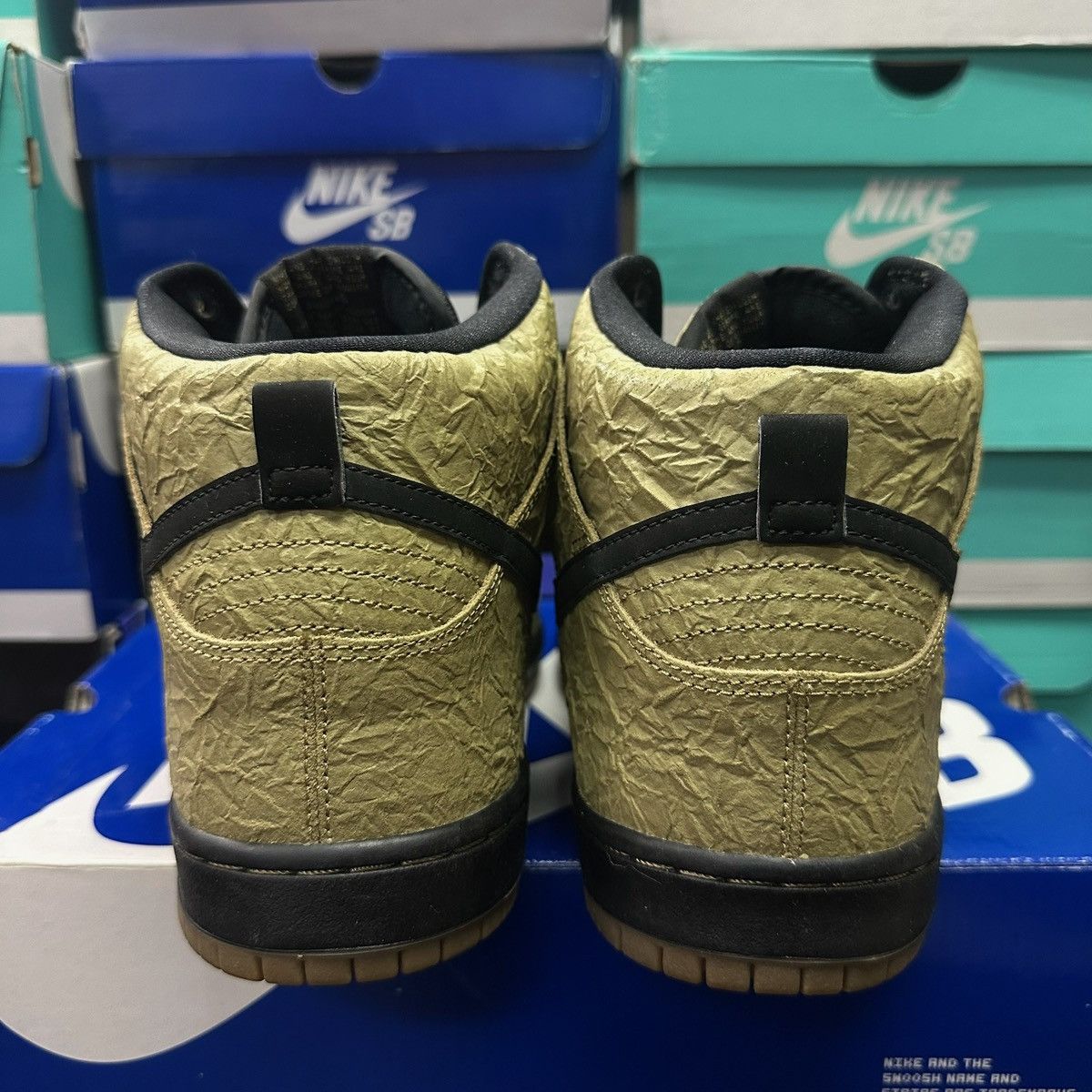 Nike Size 10.5 - Nike SB Dunk High Brown Paper Bag 313171-202 Size US 10.5 / EU 43-44 - 3 Thumbnail