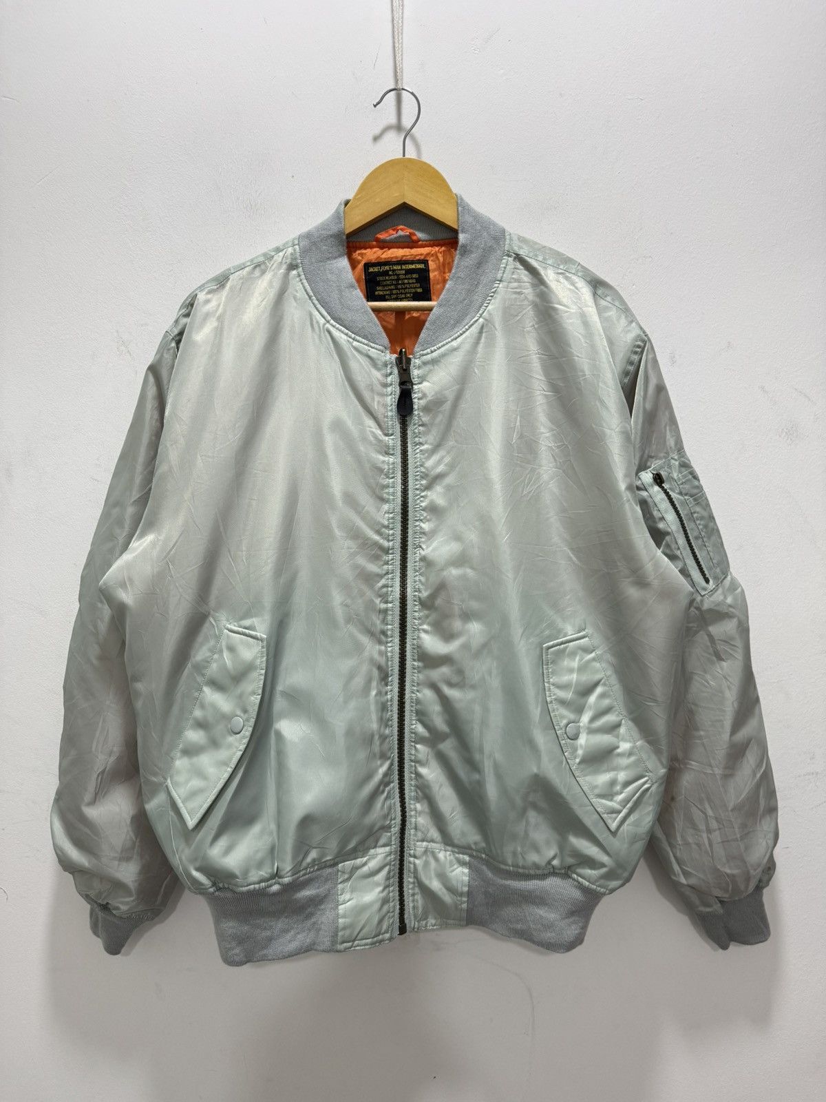 Vintage VINTAGE MILITARY STYLE KANYE WEST BOMBER JACKET Size US L / EU 52-54 / 3 - 1 Thumbnail