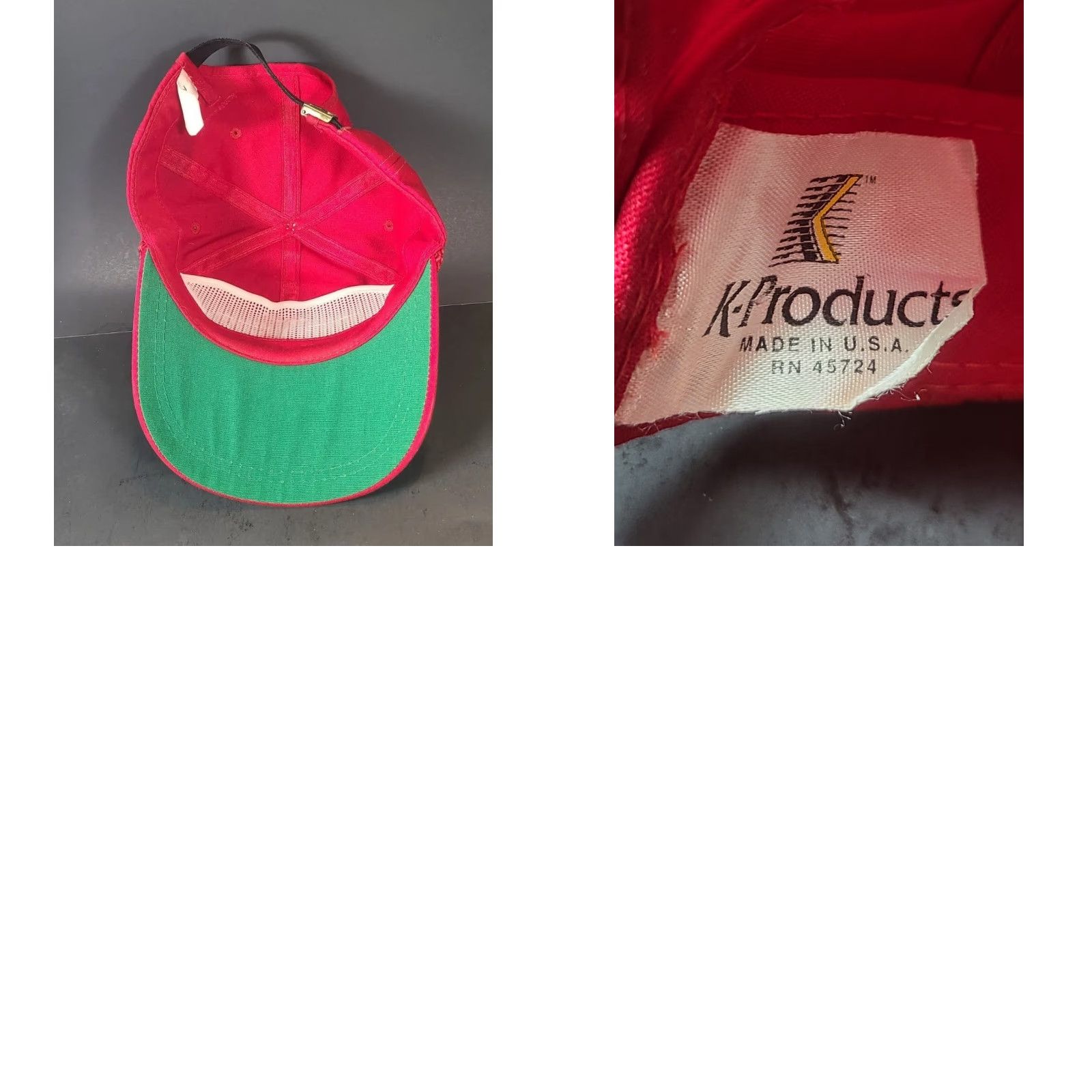 Vintage VINTAGE The Natural Resource Seed Ag Trucker Hat Cap K Product Farm Farmer Strapback Red Men Adjustable Trucker Hat Nature 90s? Size ONE SIZE - 8 Thumbnail