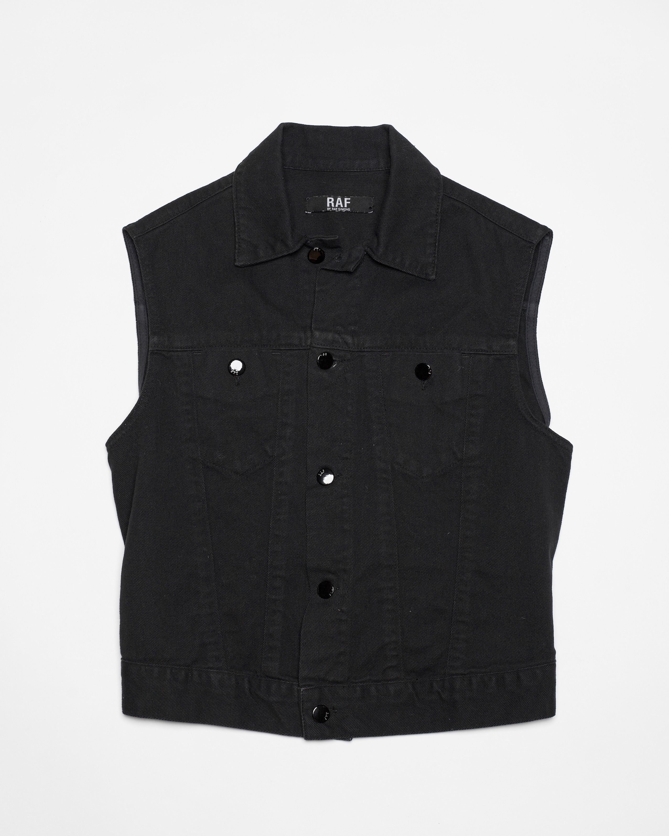 Raf by Raf Simons RAF by Raf Simons Denim Vest Size US S / EU 44-46 / 1 - 1 Thumbnail