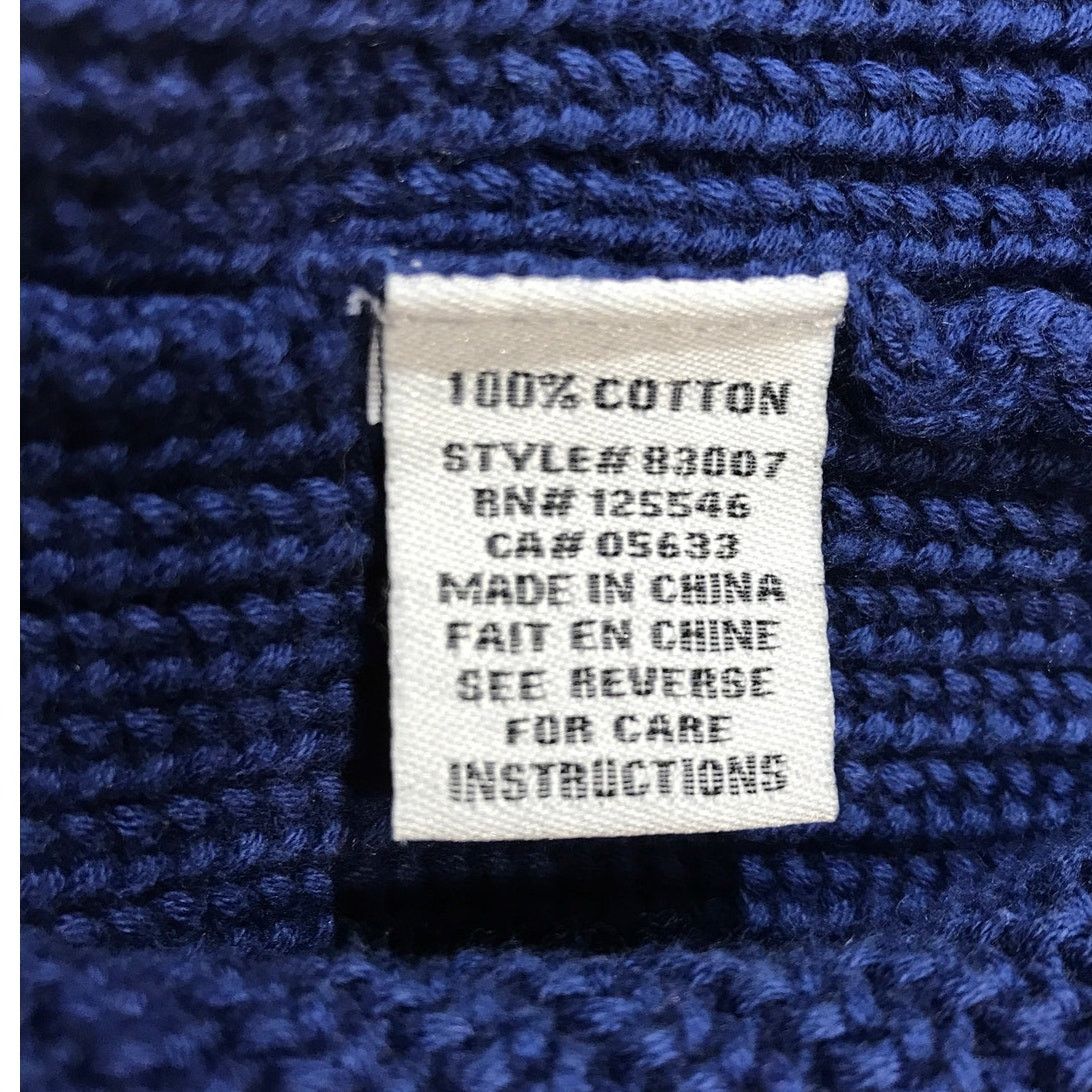 Habitat Habitat Blue High Neck Long Sleeve Pullover Sweater L Size L / US 10 / IT 46 - 4 Thumbnail